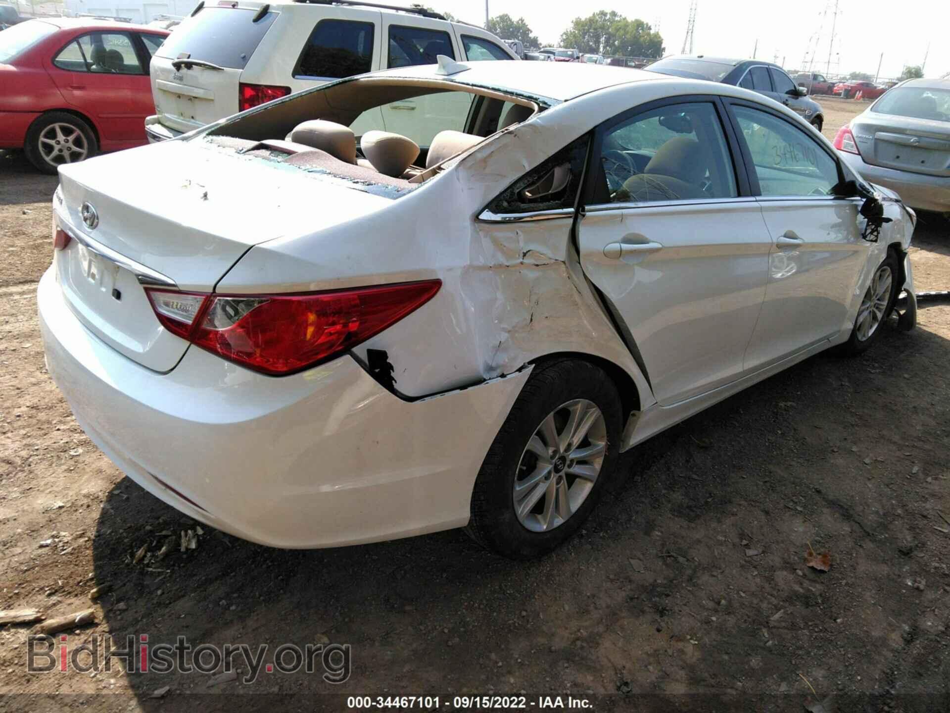 2013 HYUNDAI SONATA - VIN: 5NPEB4AC0DH719385 - Фото 4