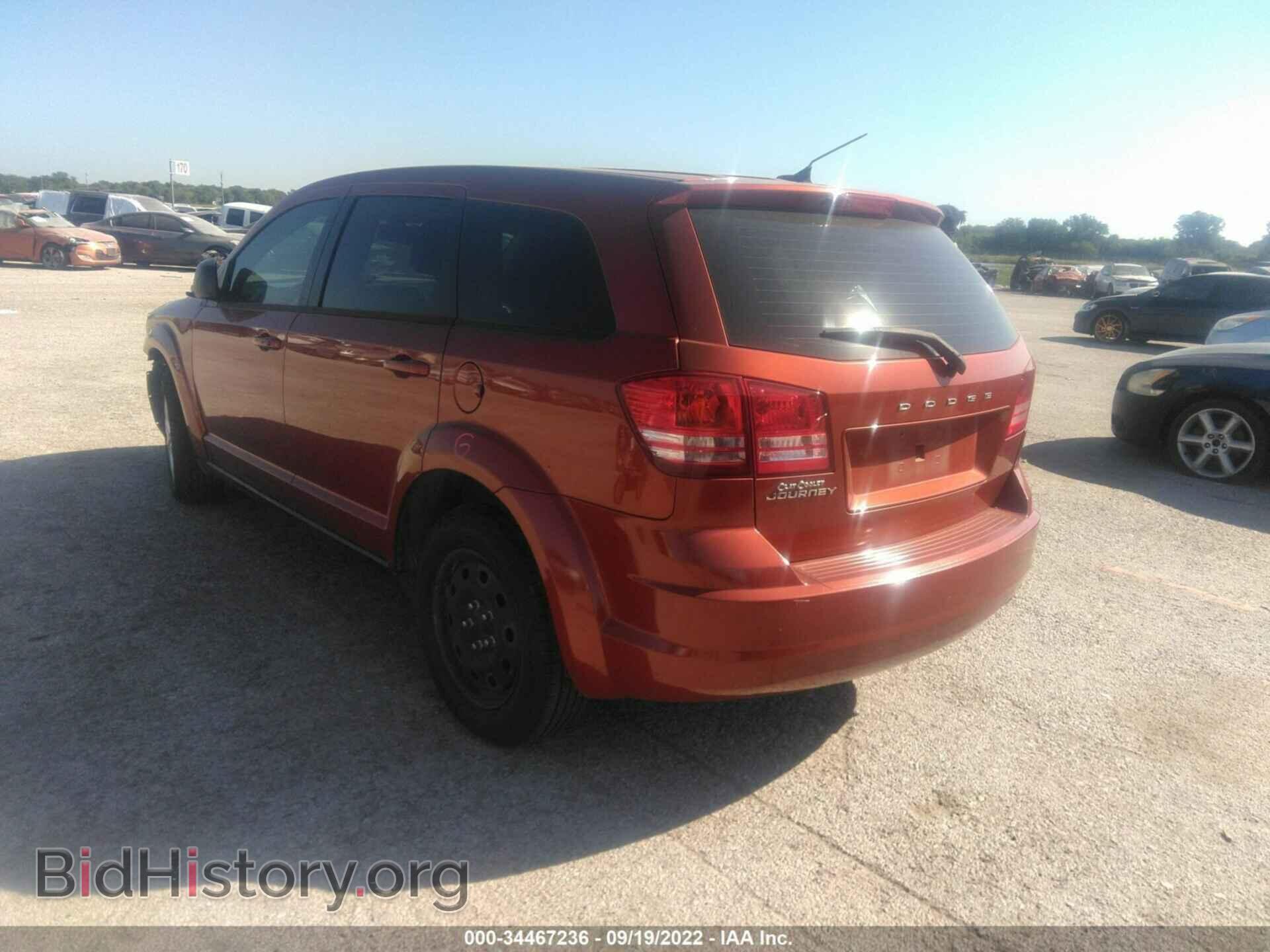 2013 DODGE JOURNEY - VIN: 3C4PDCAB5DT722948 - Фото 3