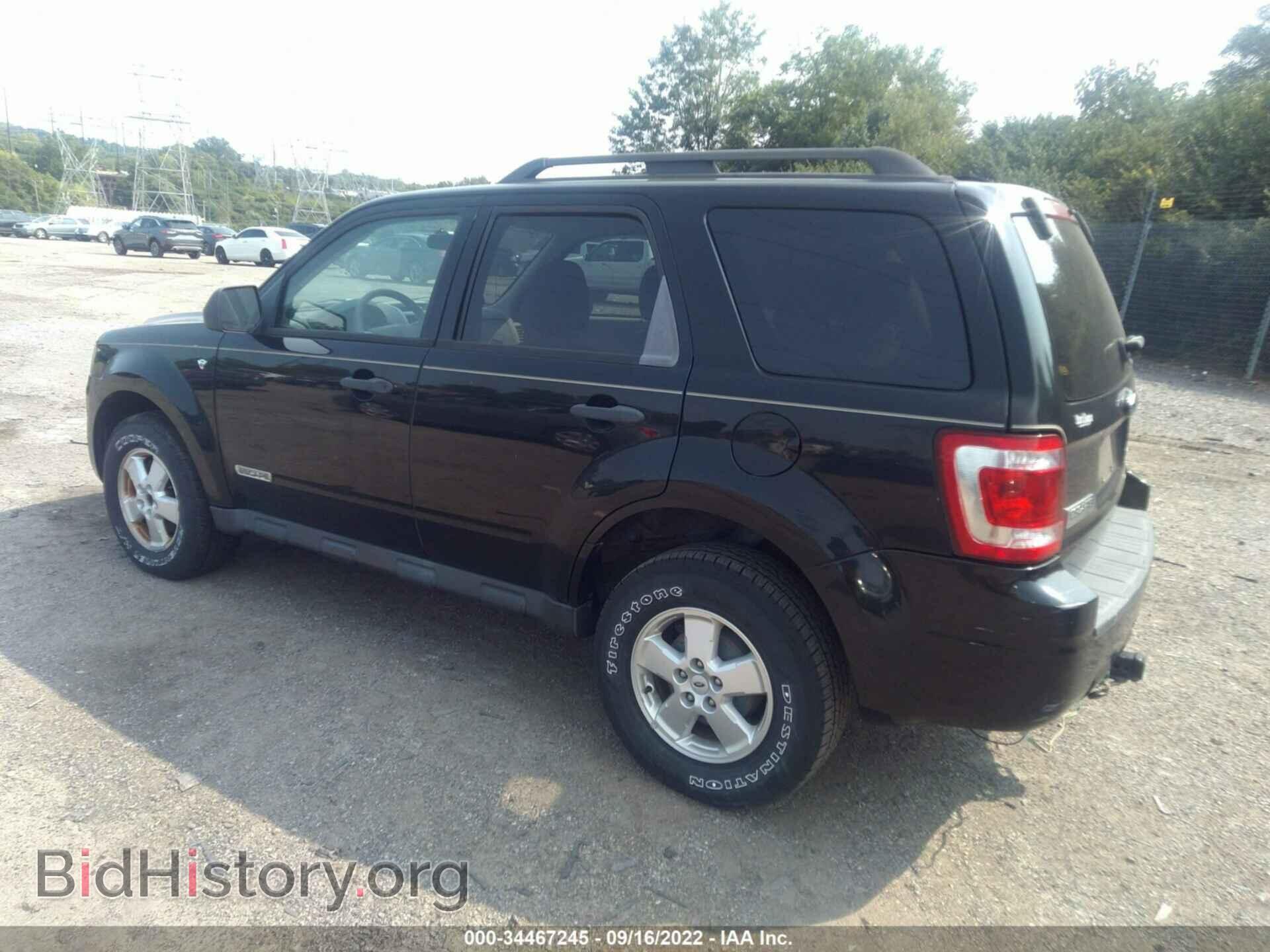 2008 FORD ESCAPE - VIN: 1FMCU93178KD99365 - Фото 3