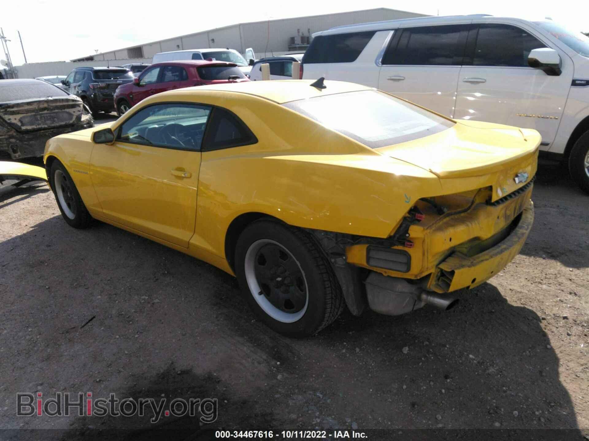 2013 CHEVROLET CAMARO - VIN: 2G1FA1E34D9130741 - Фото 3