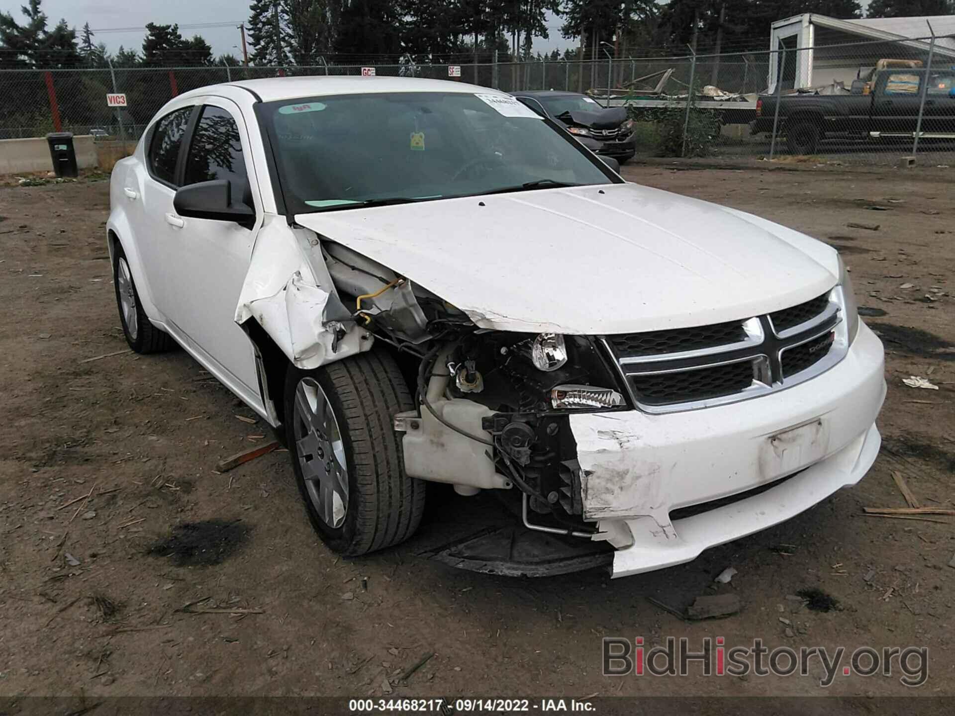 Photo 1C3CDZAB3EN145666 - DODGE AVENGER 2014