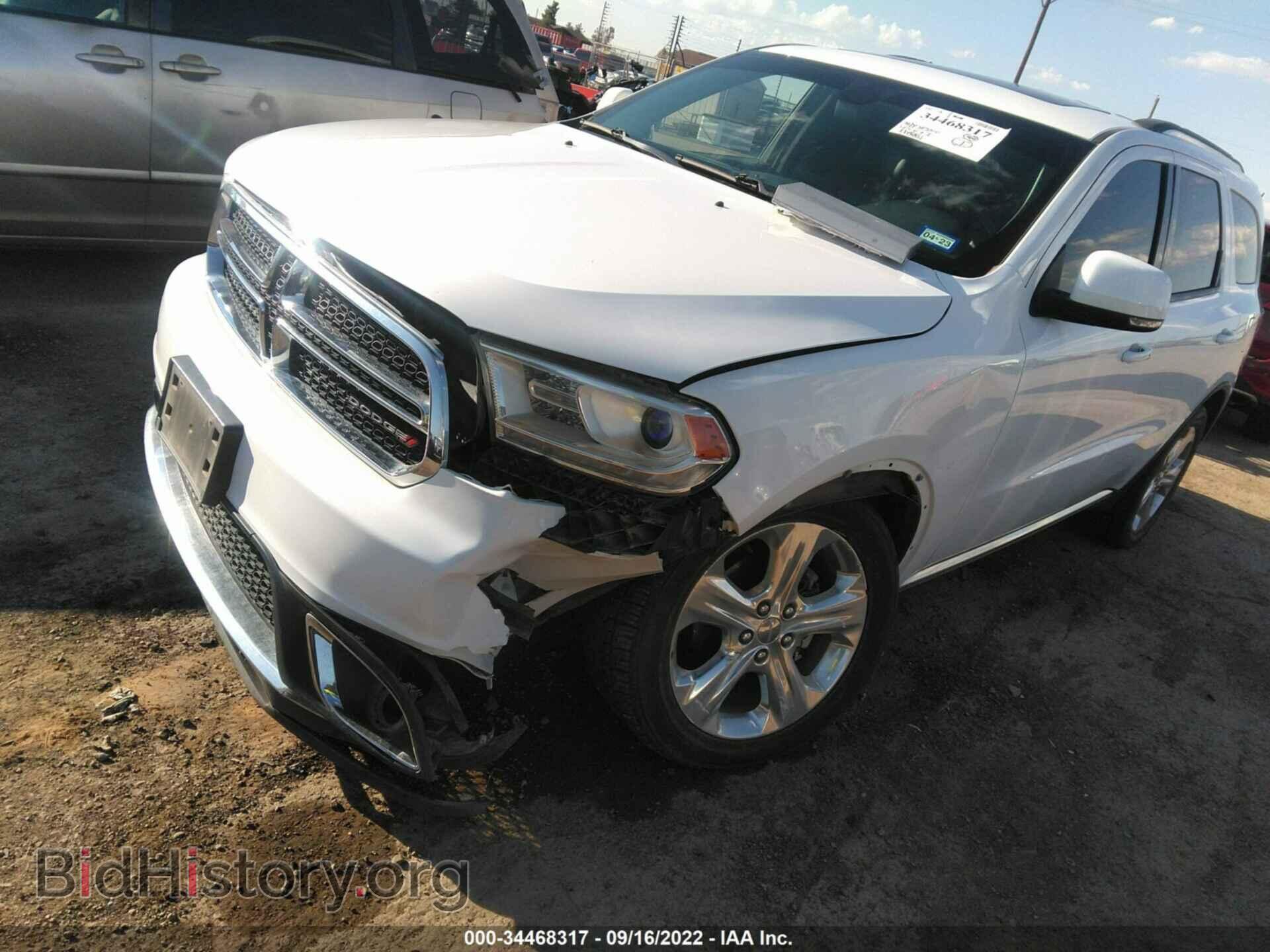 2014 DODGE DURANGO - VIN: 1C4RDHDG2EC344534 - Фото 2