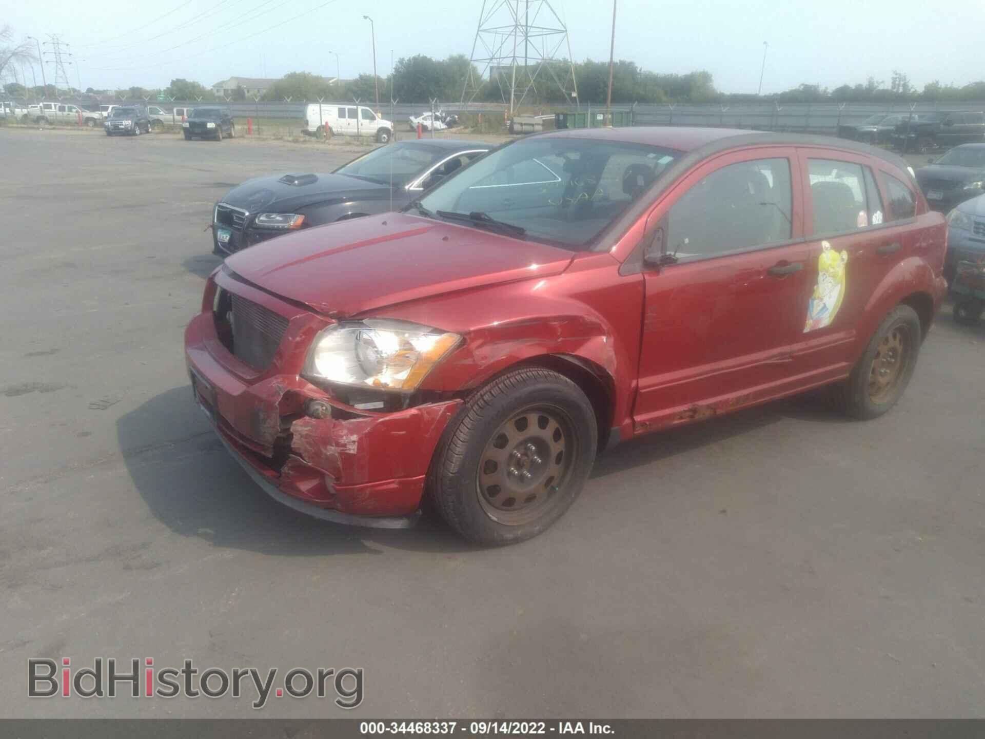 2007 DODGE CALIBER - VIN: 1B3HB48B07D304508 - Фото 2