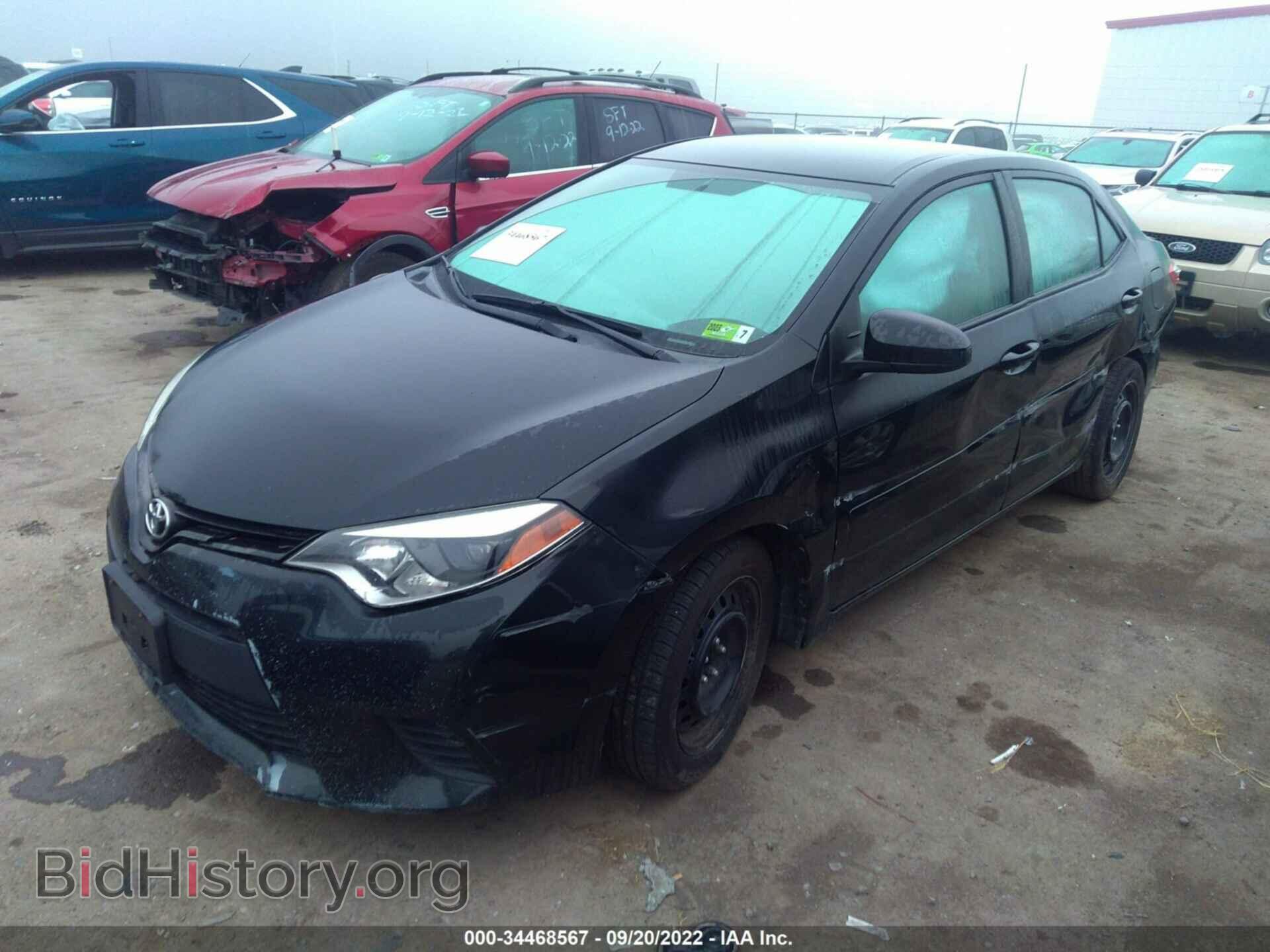 2014 TOYOTA COROLLA - VIN: 2T1BURHE5EC154654 - Фото 2