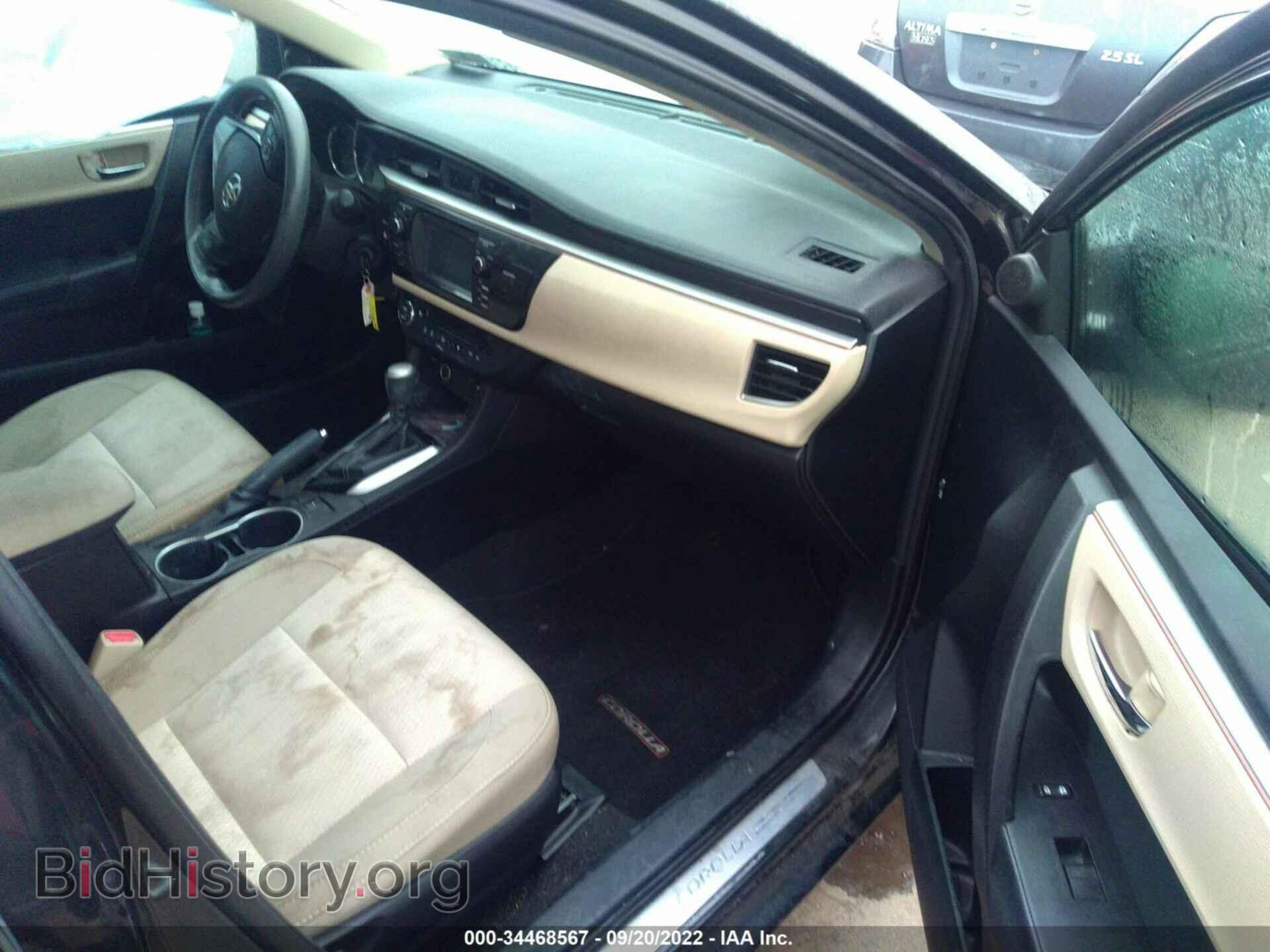2014 TOYOTA COROLLA - VIN: 2T1BURHE5EC154654 - Фото 5
