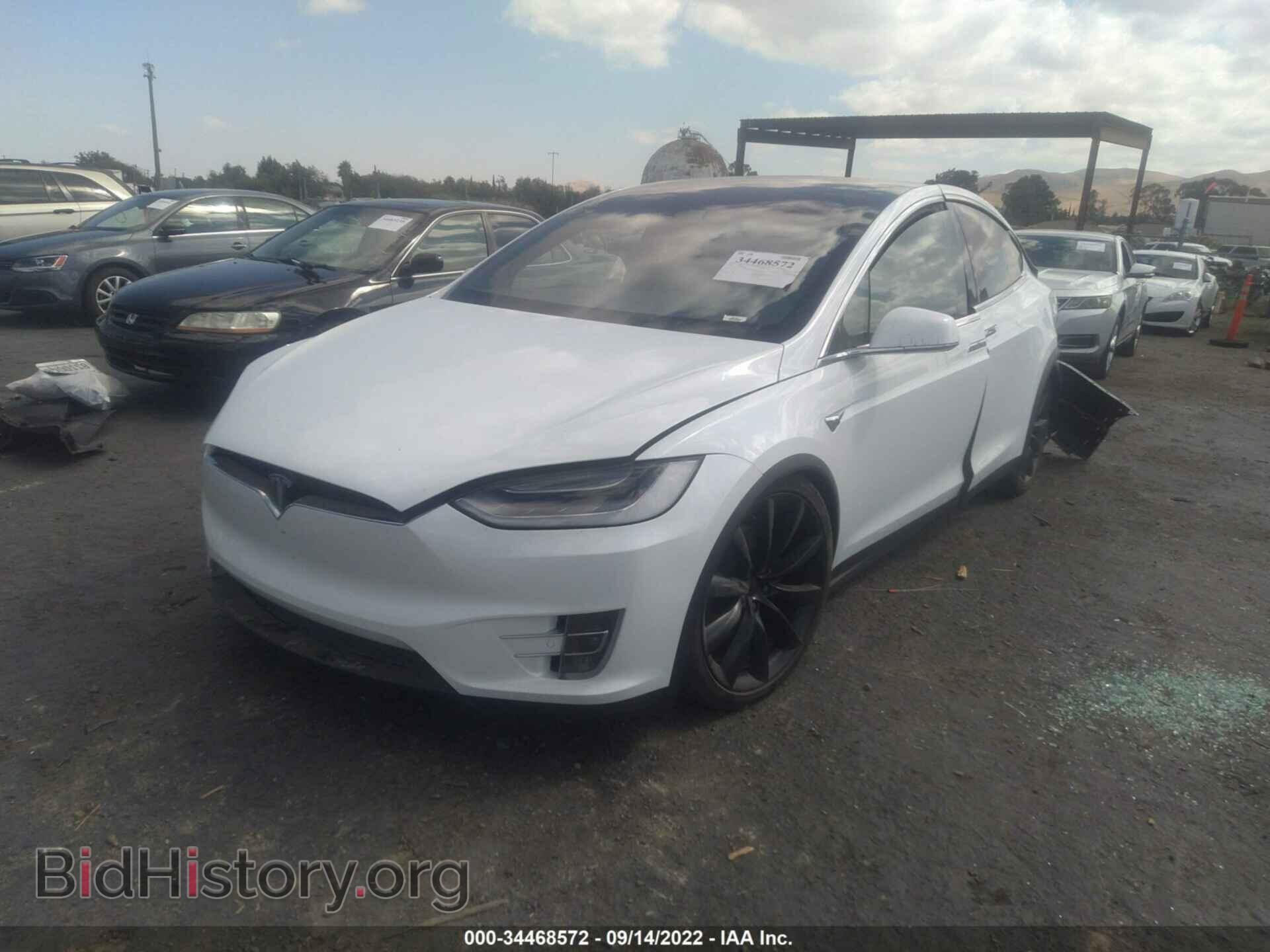 2020 TESLA MODEL X - VIN: 5YJXCAE21LF305289 - Photo 2