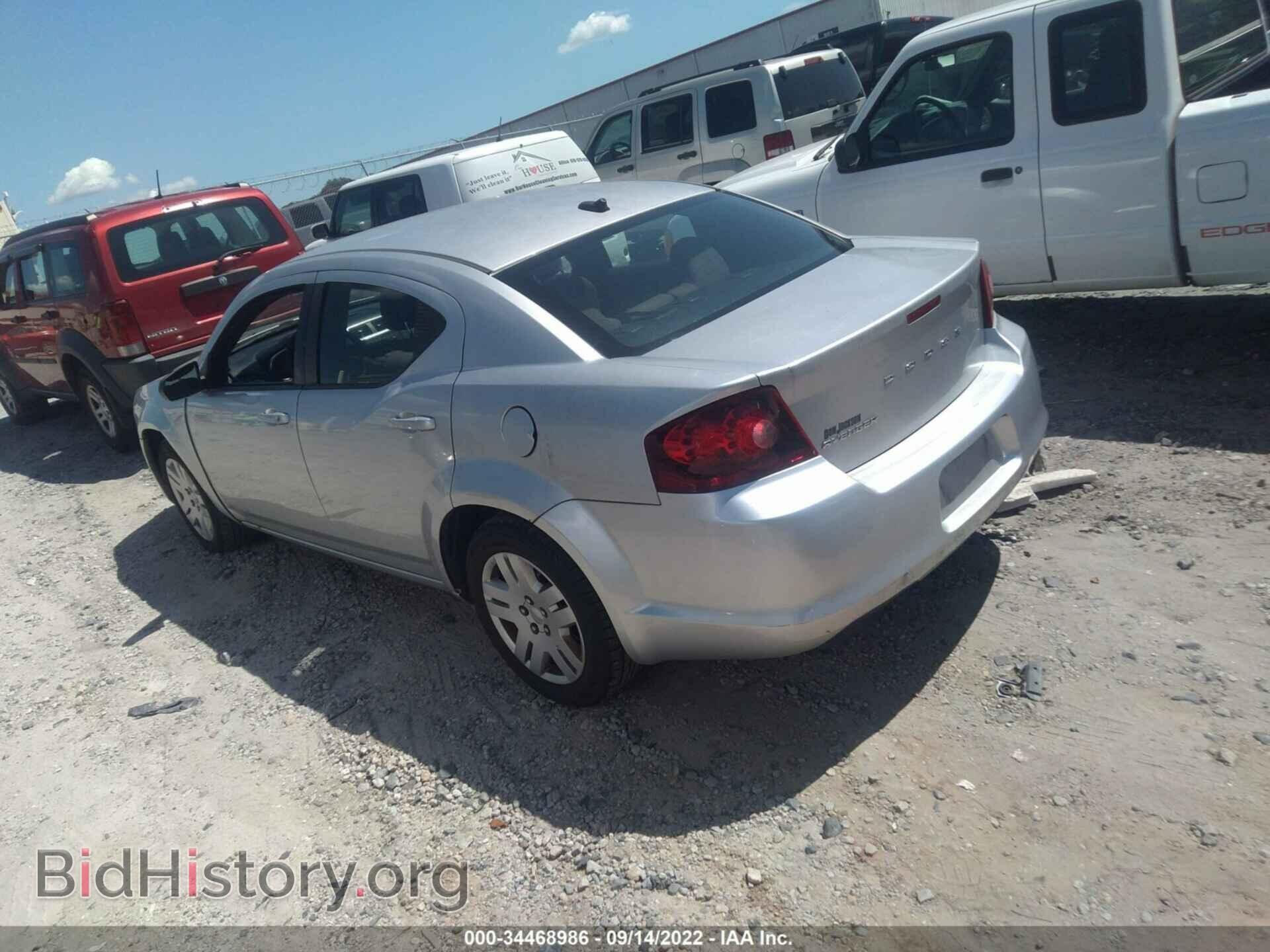 2012 DODGE AVENGER - VIN: 1C3CDZAB0CN110080 - Photo 3