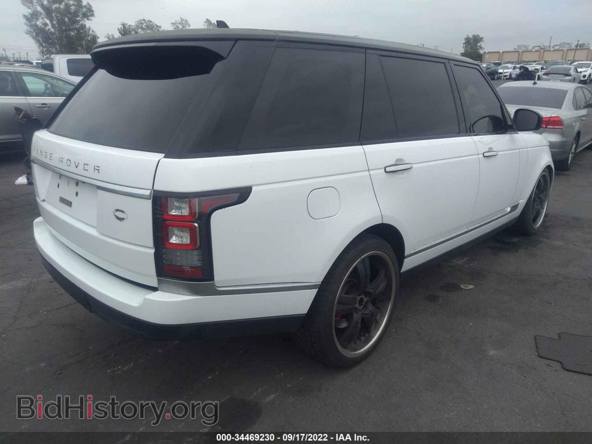 2015 LAND ROVER RANGE ROVER - VIN: SALGV3TF4FA218858 - Фото 4