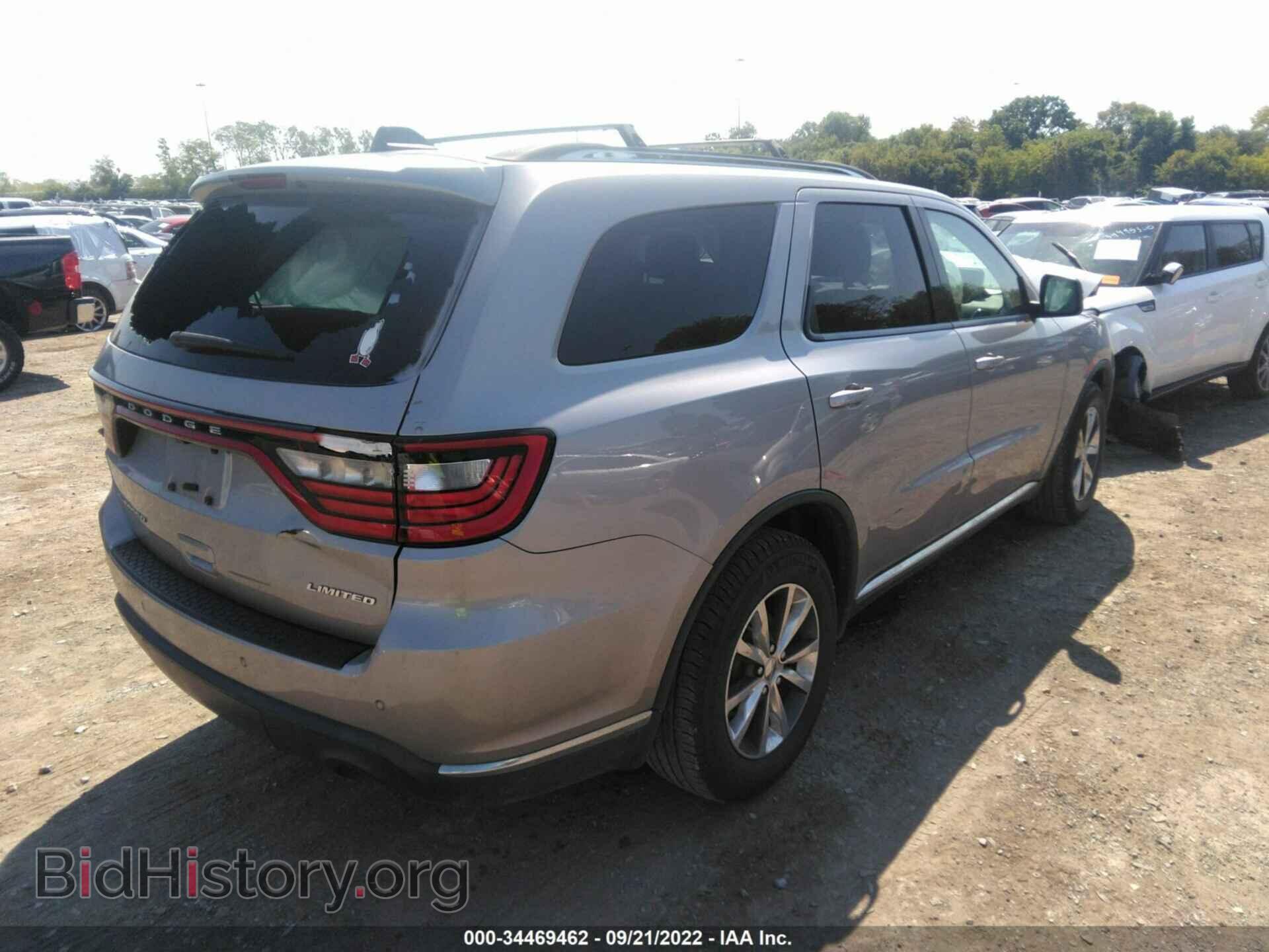 2016 DODGE DURANGO - VIN: 1C4RDHDG8GC361244 - Фото 4