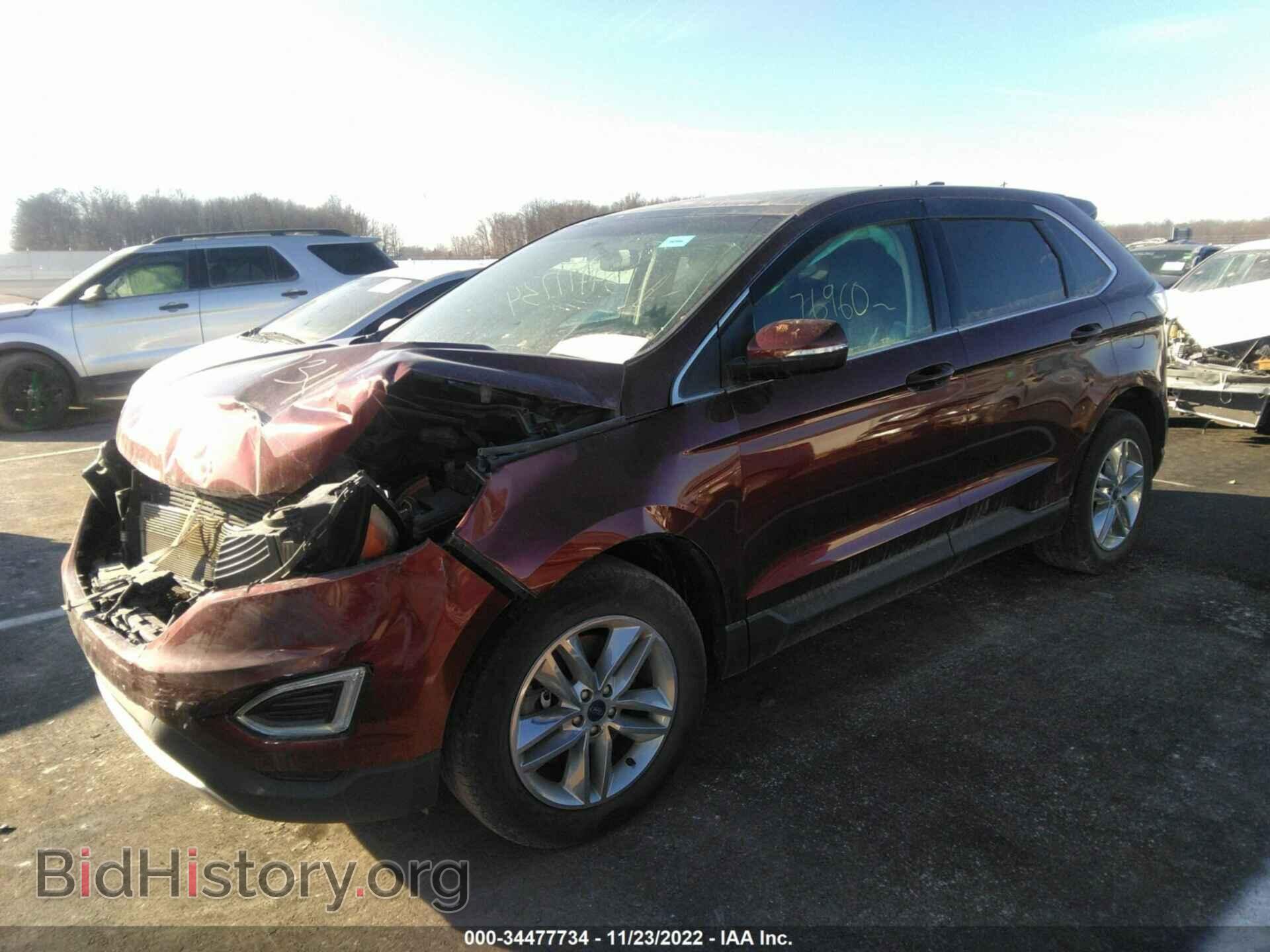 2015 FORD EDGE - VIN: 2FMTK4J85FBB33181 - Photo 2