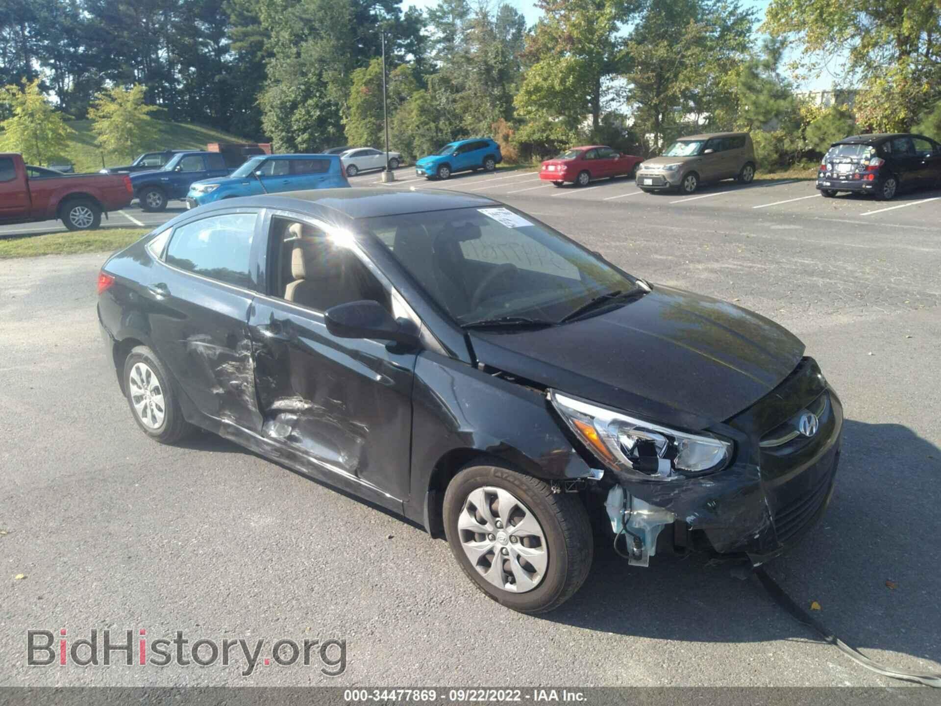 Photo KMHCT4AE9HU324554 - HYUNDAI ACCENT 2017