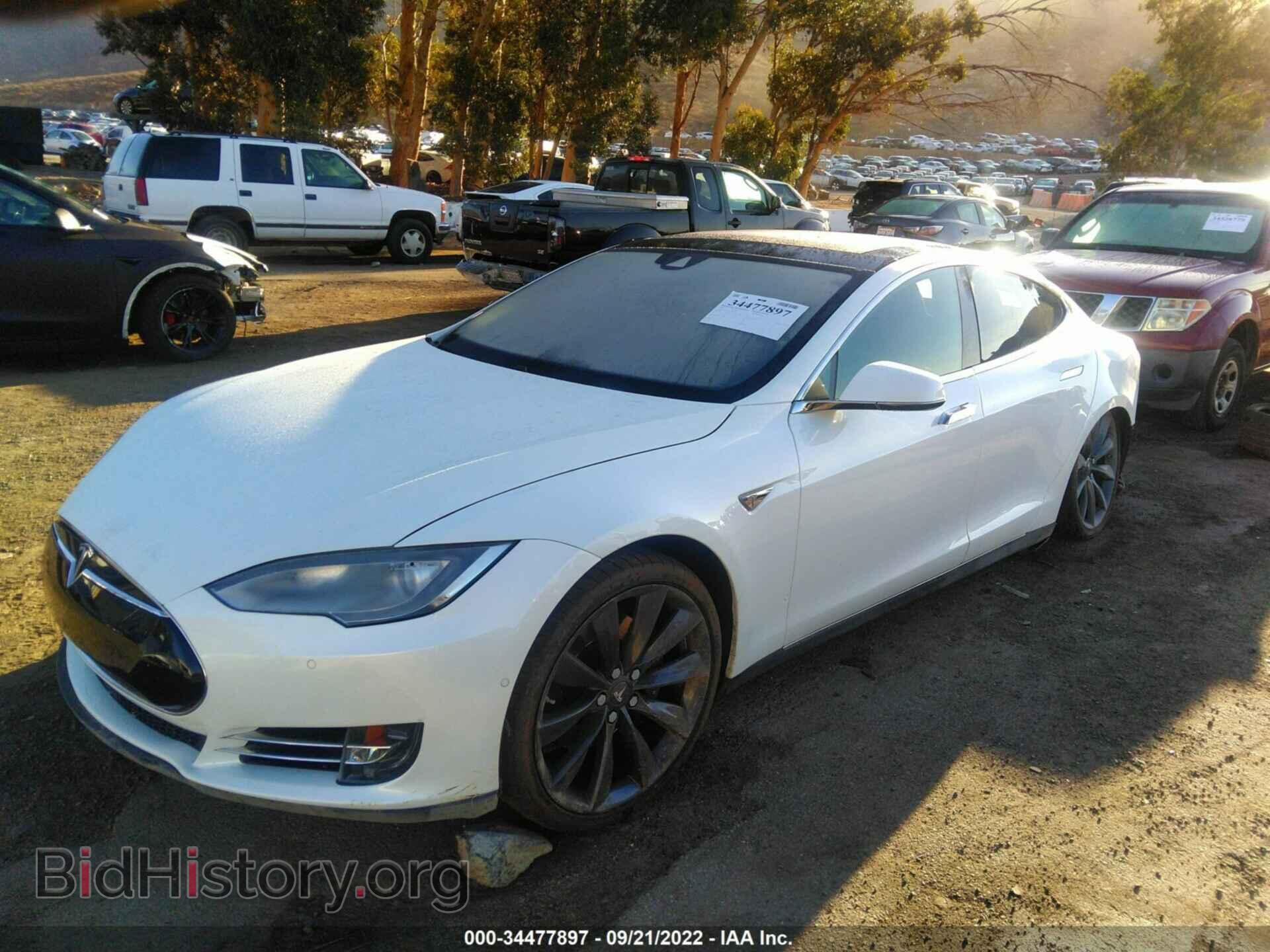 2015 TESLA MODEL S - VIN: 5YJSA1H29FF089174 - Photo 2