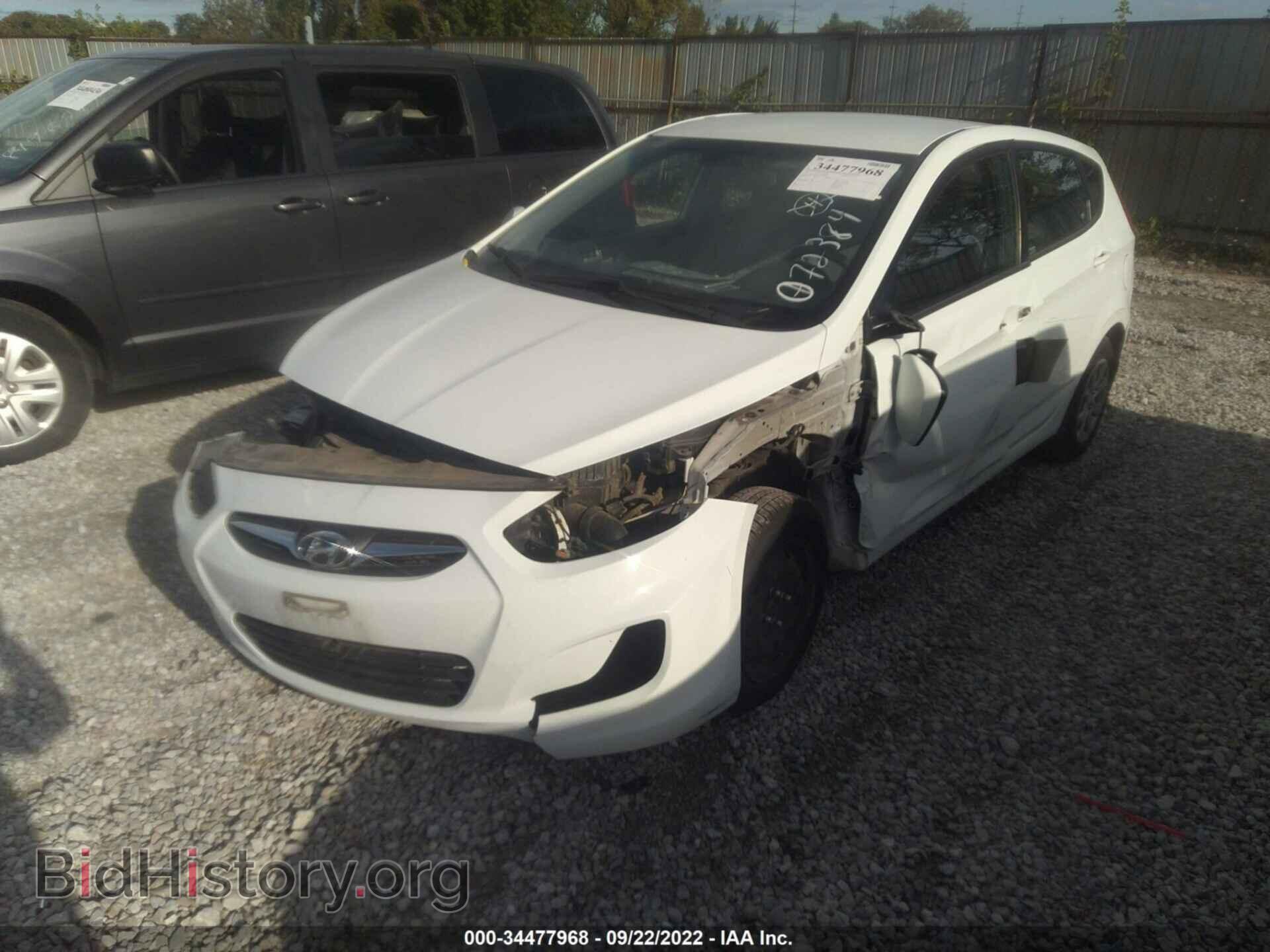 2013 HYUNDAI ACCENT - VIN: KMHCT5AE9DU072384 - Фото 6