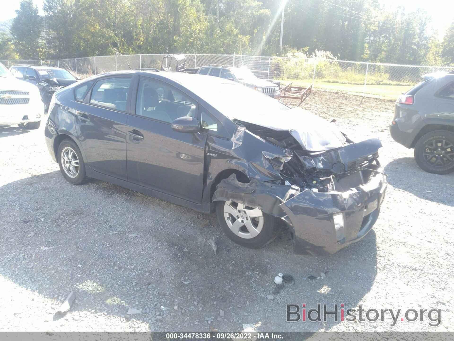 Photo JTDKN3DUXA5154115 - TOYOTA PRIUS 2010