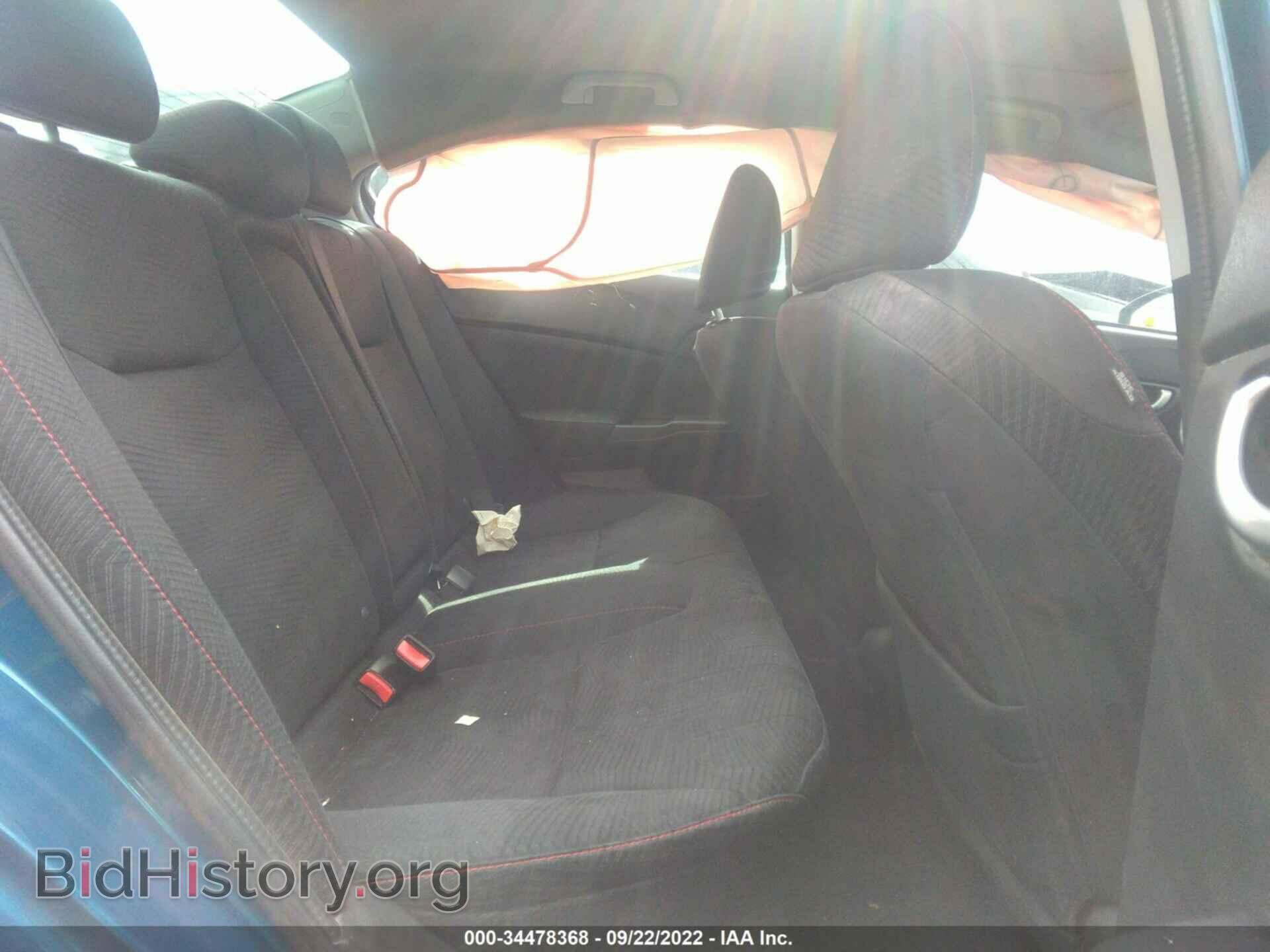 2012 HONDA CIVIC SDN - VIN: 2HGFB6E59CH704730 - Фото 8