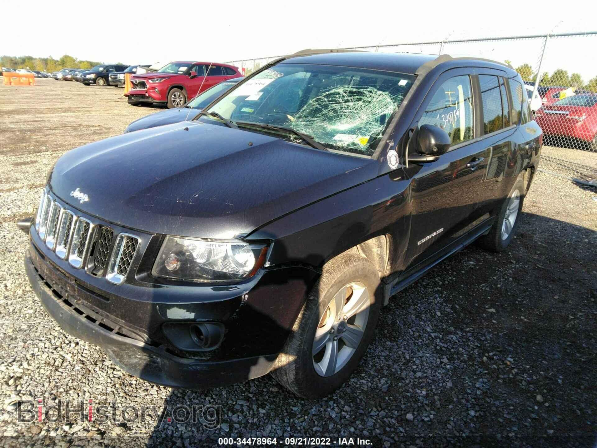 2015 JEEP COMPASS - VIN: 1C4NJDBB6FD423398 - Фото 2