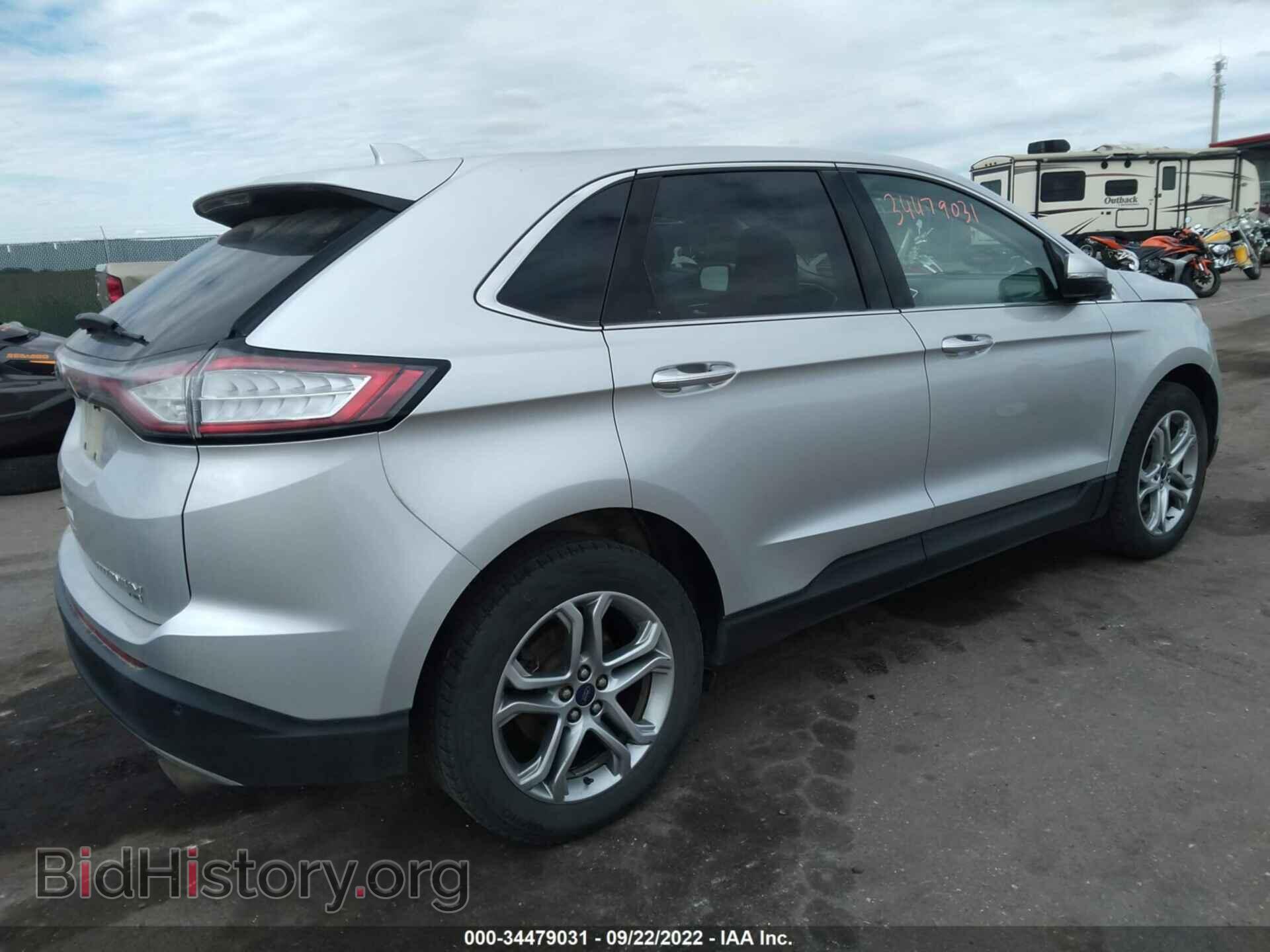 2016 FORD EDGE - VIN: 2FMPK4K81GBB62596 - Фото 4