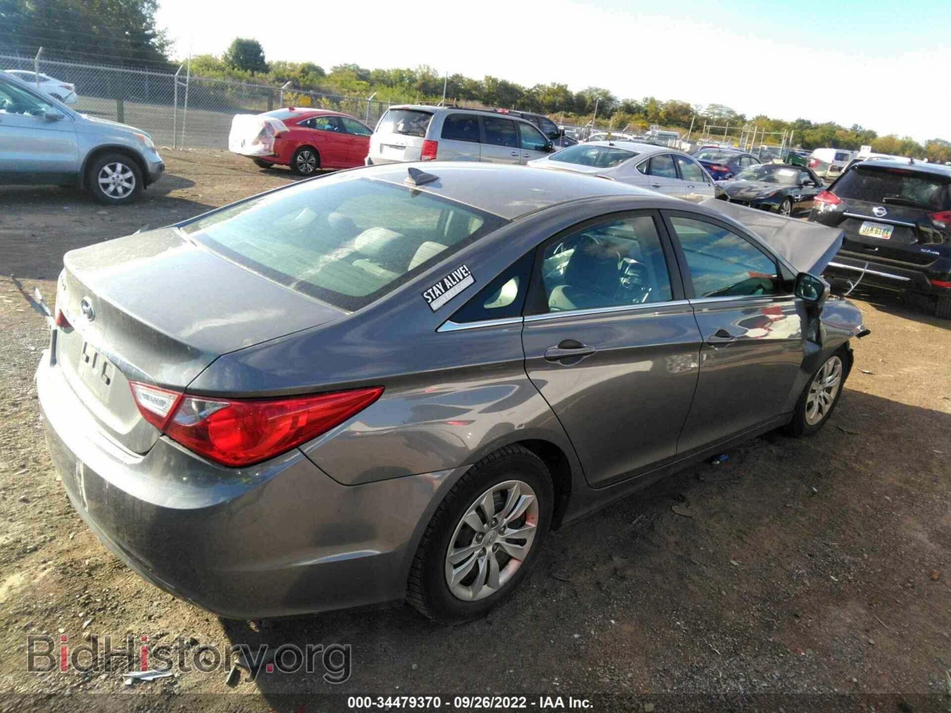 2012 HYUNDAI SONATA - VIN: 5NPEB4AC5CH467292 - Фото 4