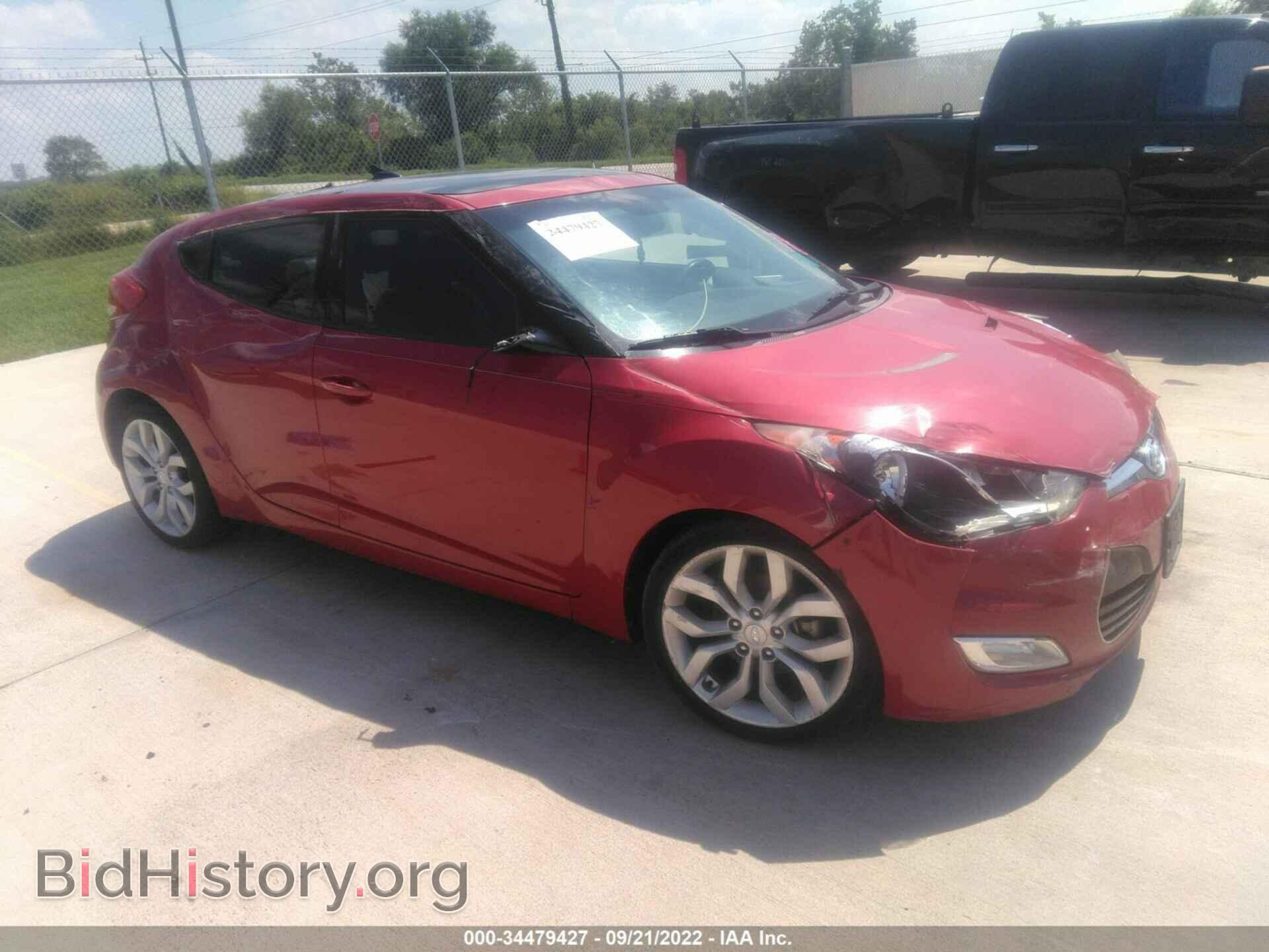 Photo KMHTC6AD1DU144210 - HYUNDAI VELOSTER 2013
