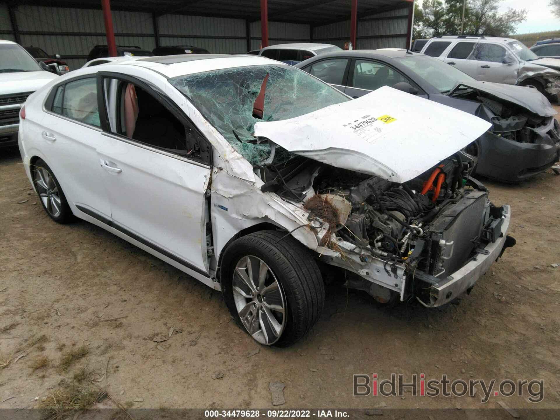 Photo KMHC05LC5HU018736 - HYUNDAI IONIQ HYBRID 2017