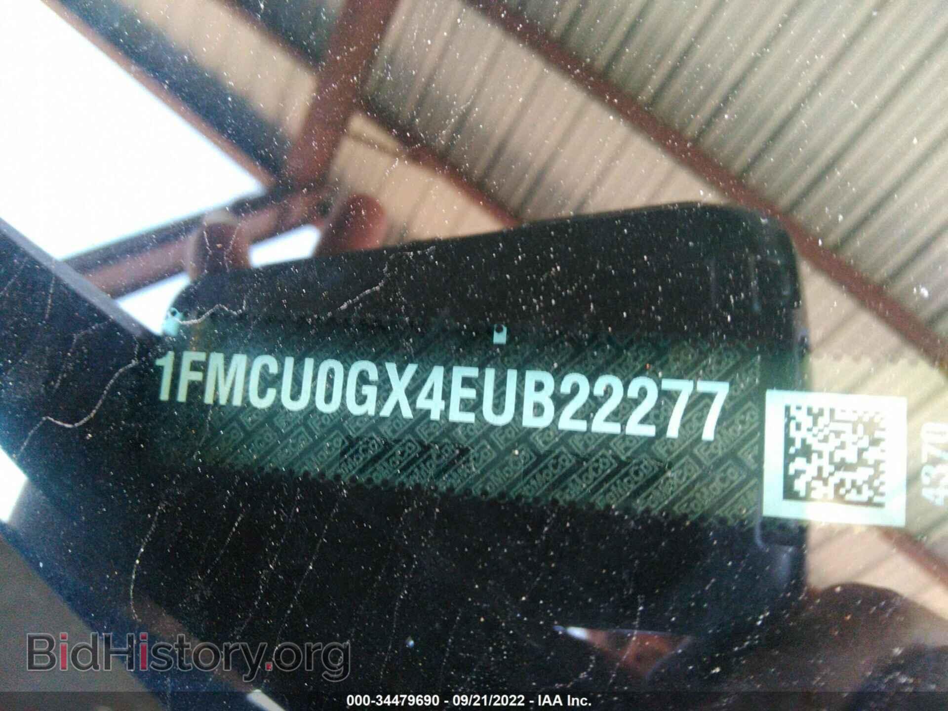 2014 FORD ESCAPE - VIN: 1FMCU0GX4EUB22277 - Photo 9