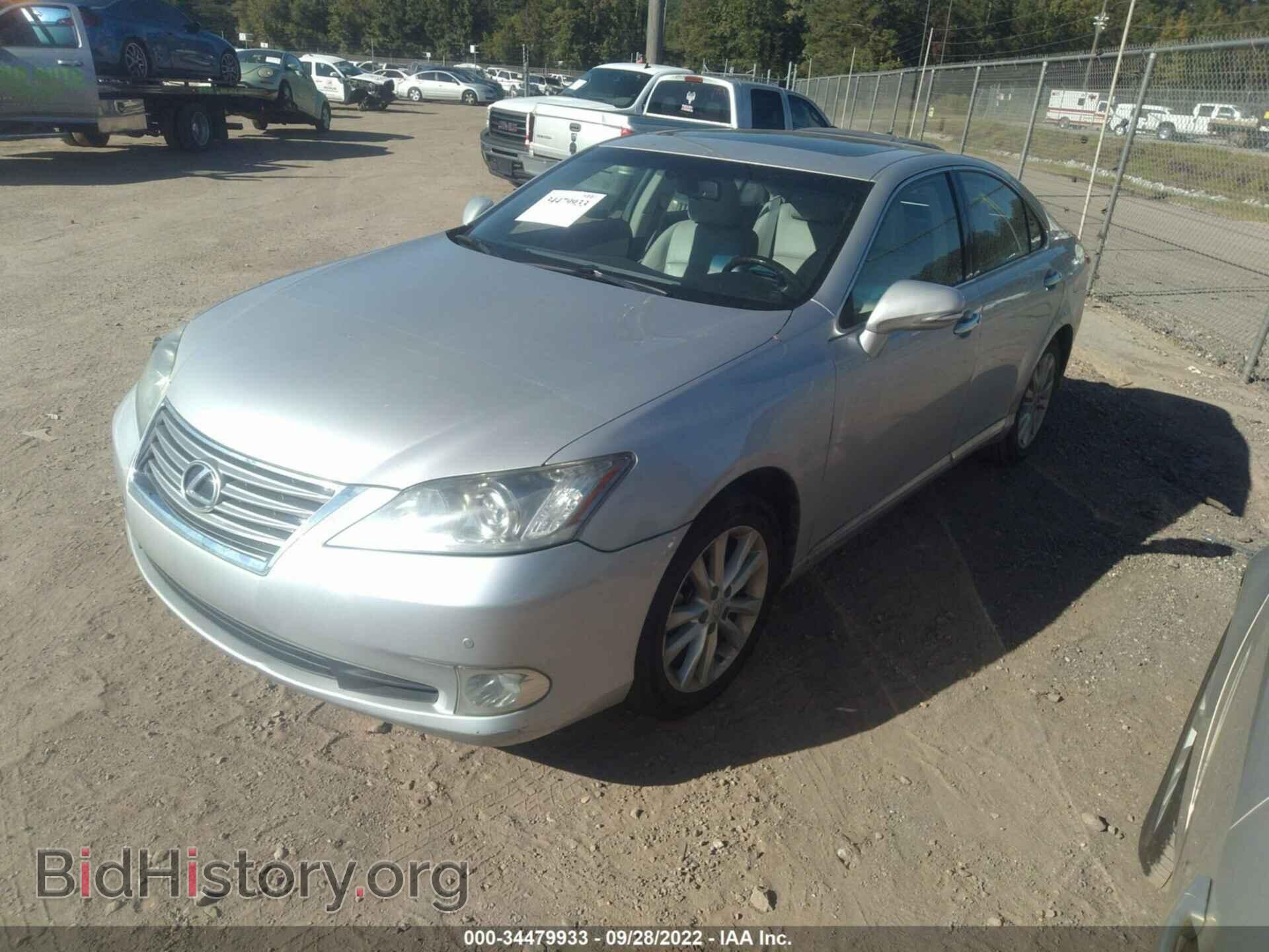2011 LEXUS ES 350 - VIN: JTHBK1EG9B2432090 - Фото 2