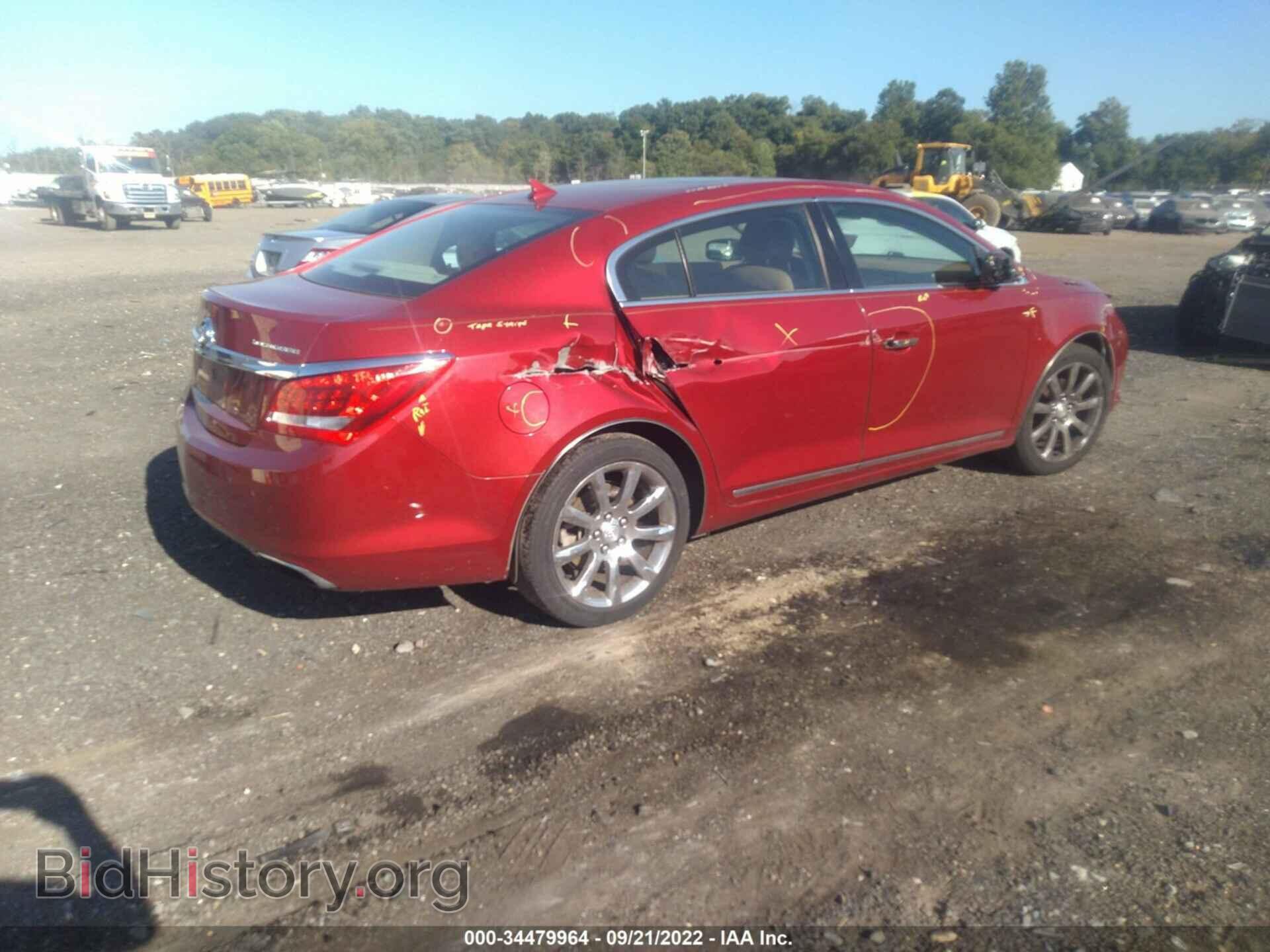 2014 BUICK LACROSSE - VIN: 1G4GB5G38EF196498 - Фото 4