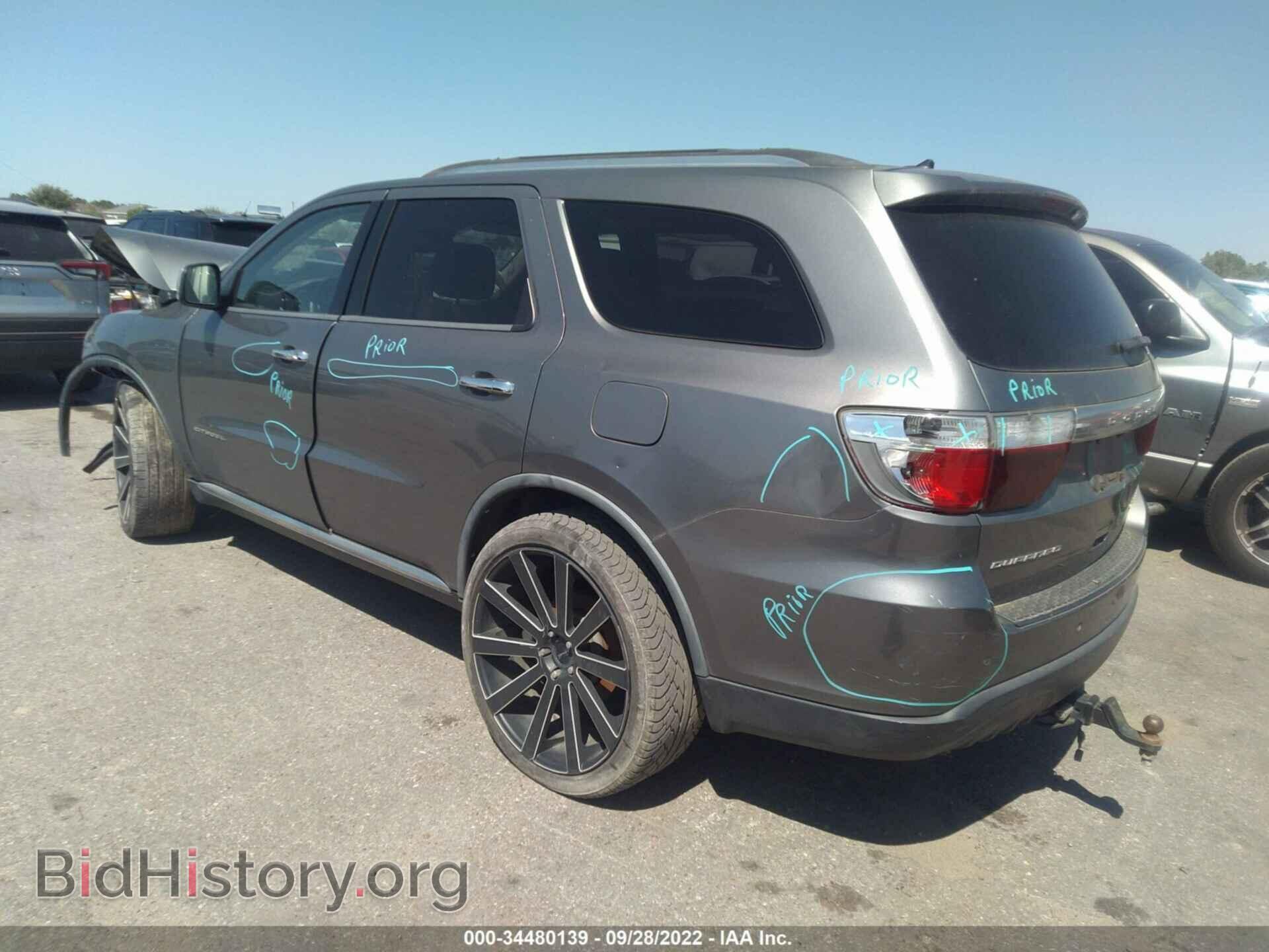 2011 DODGE DURANGO - VIN: 1D4RD5GG6BC711184 - Photo 3