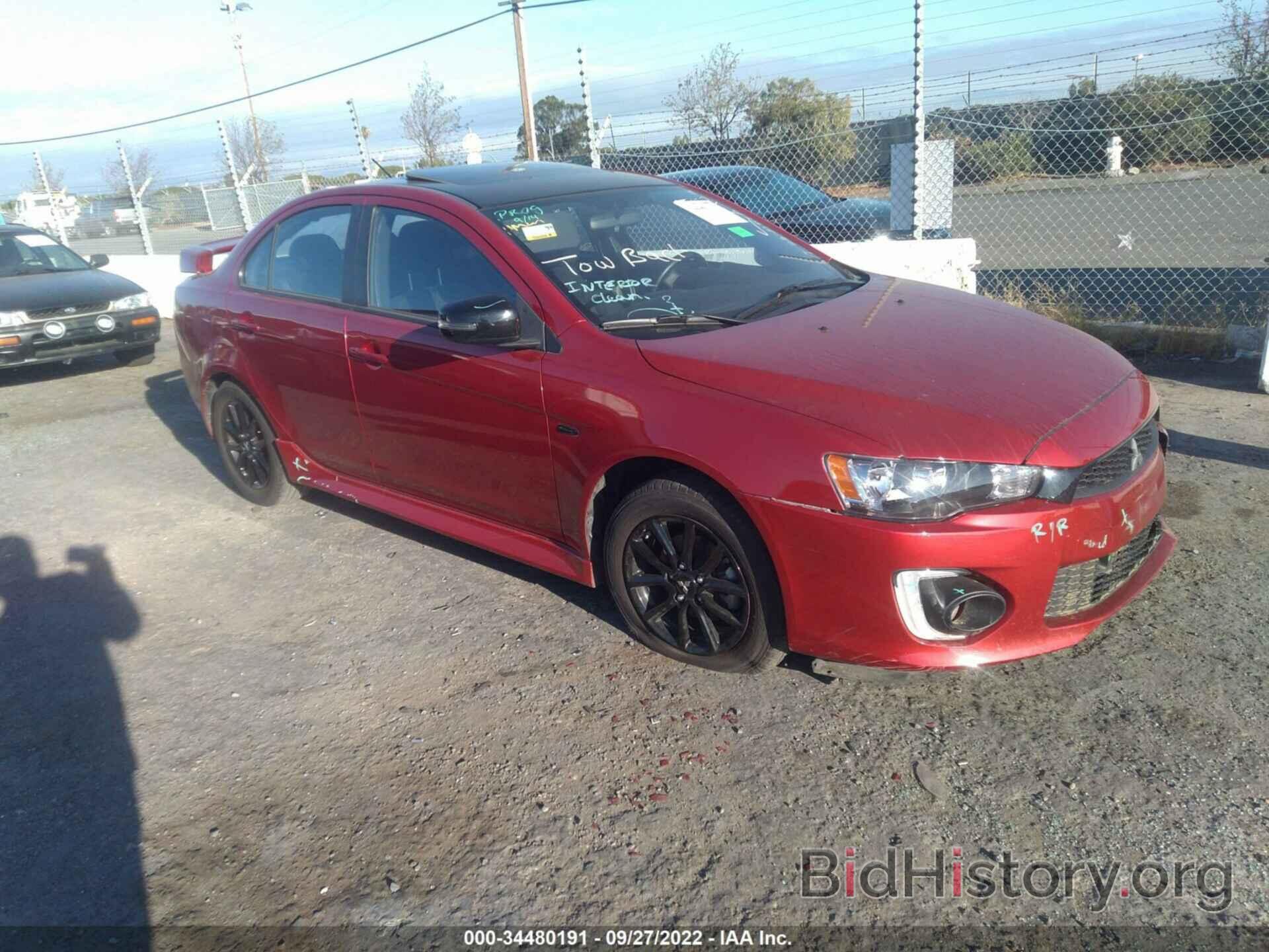 Photo JA32U2FU2HU016352 - MITSUBISHI LANCER 2017