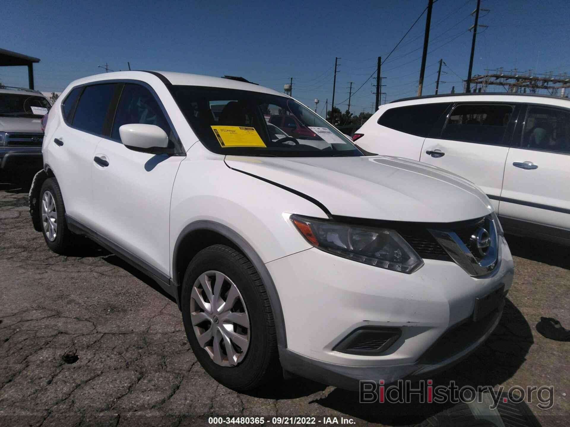 Photo KNMAT2MT6GP662906 - NISSAN ROGUE 2016