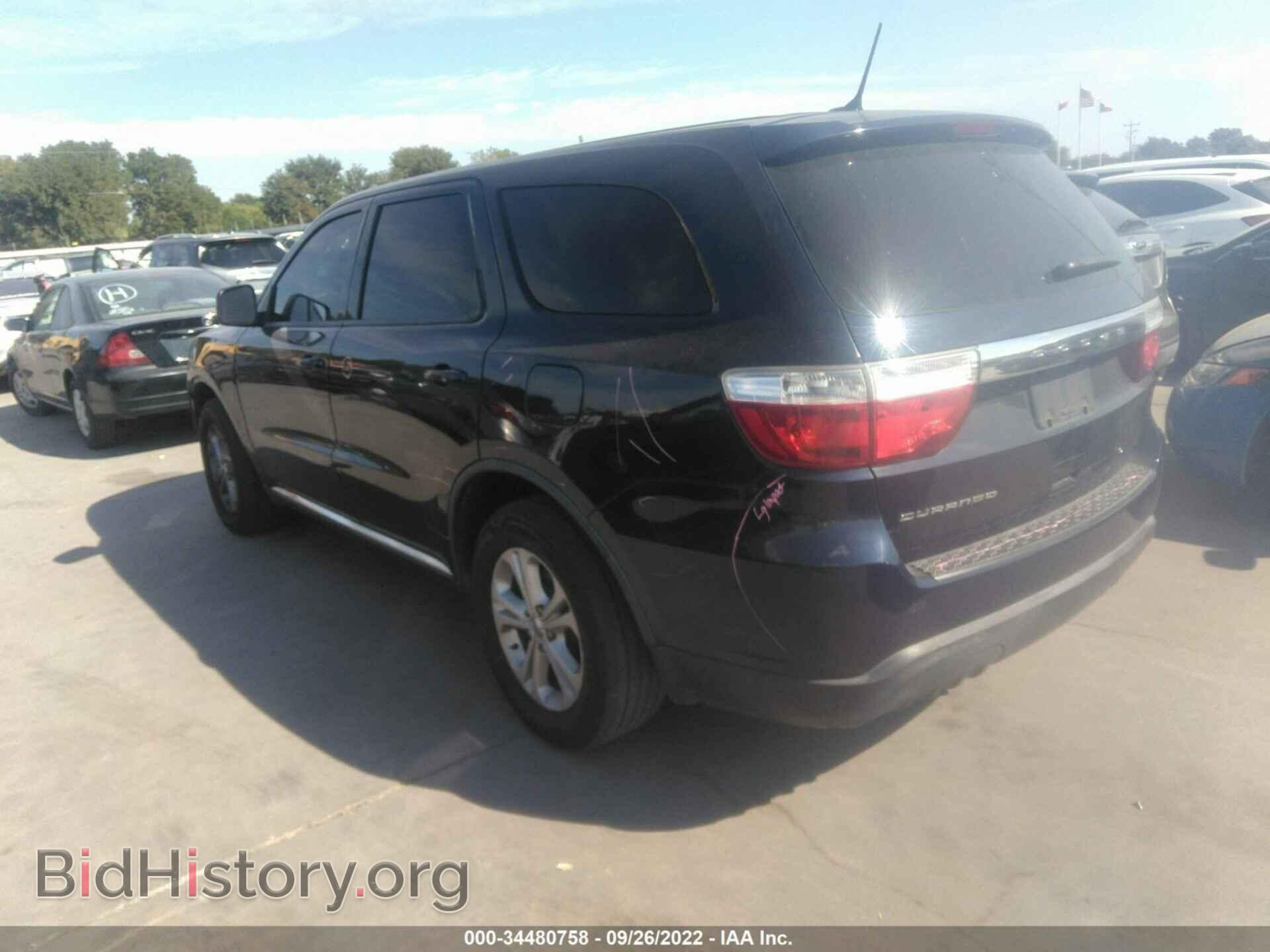 2013 DODGE DURANGO - VIN: 1C4RDHAG9DC592847 - Фото 3