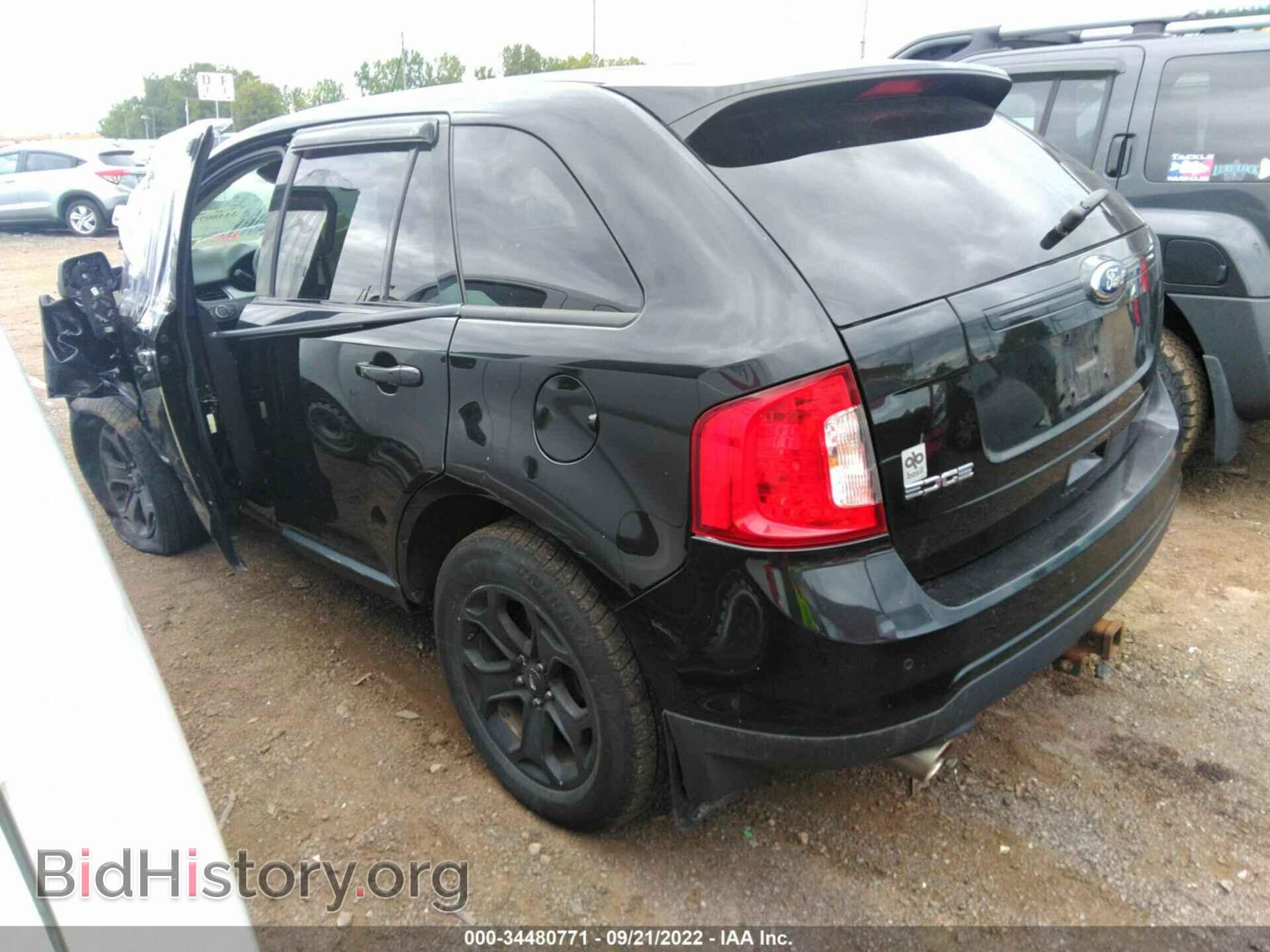 2014 FORD EDGE - VIN: 2FMDK3JC0EBA61307 - Фото 3
