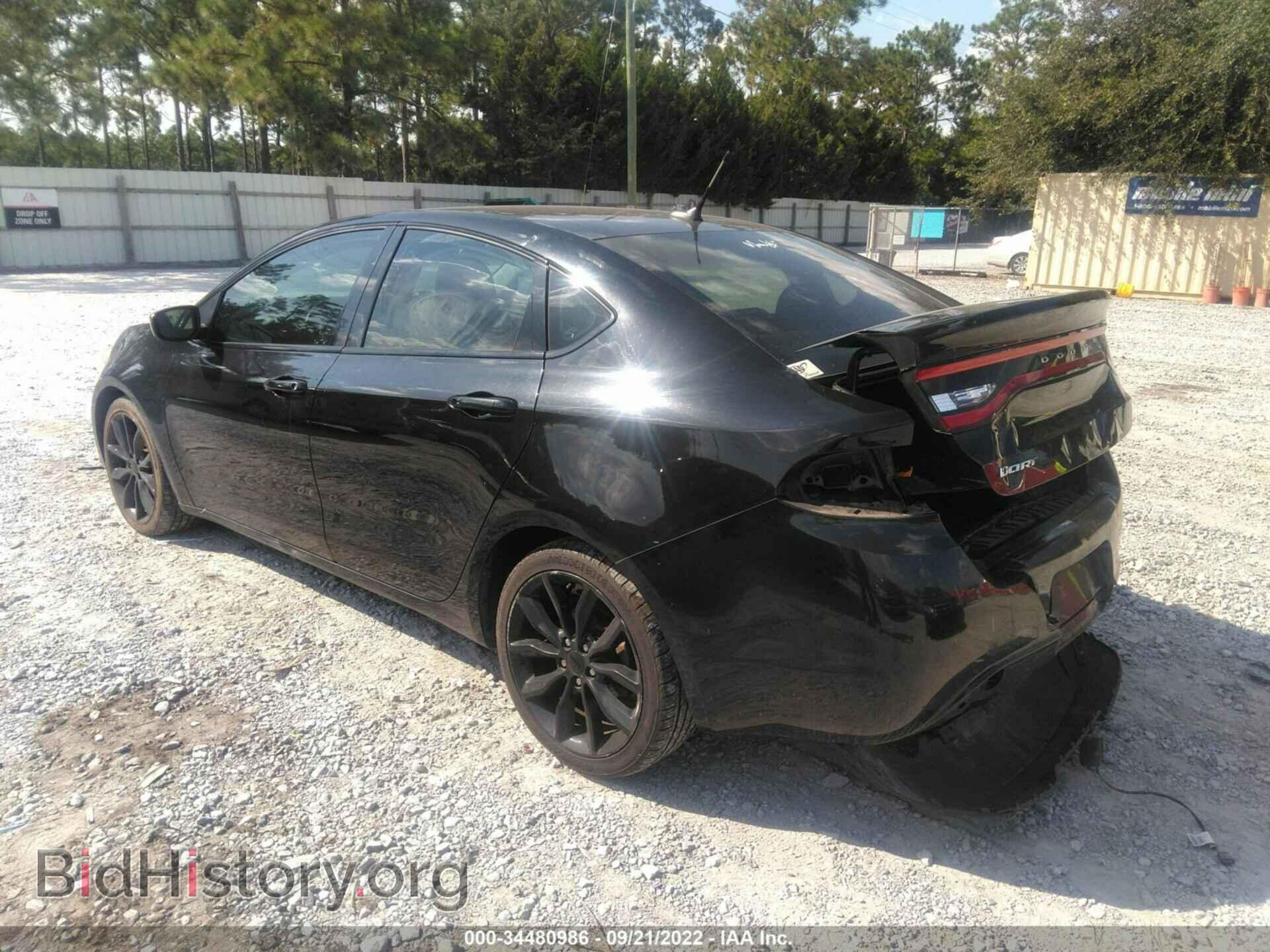 2016 DODGE DART - VIN: 1C3CDFFA4GD796098 - Фото 3