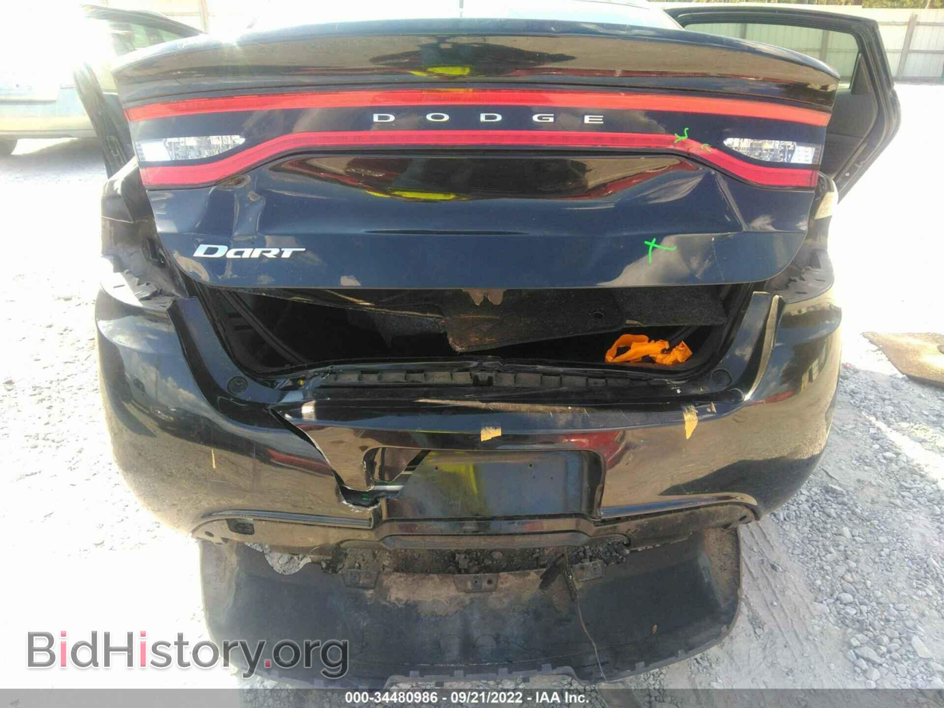 2016 DODGE DART - VIN: 1C3CDFFA4GD796098 - Фото 6