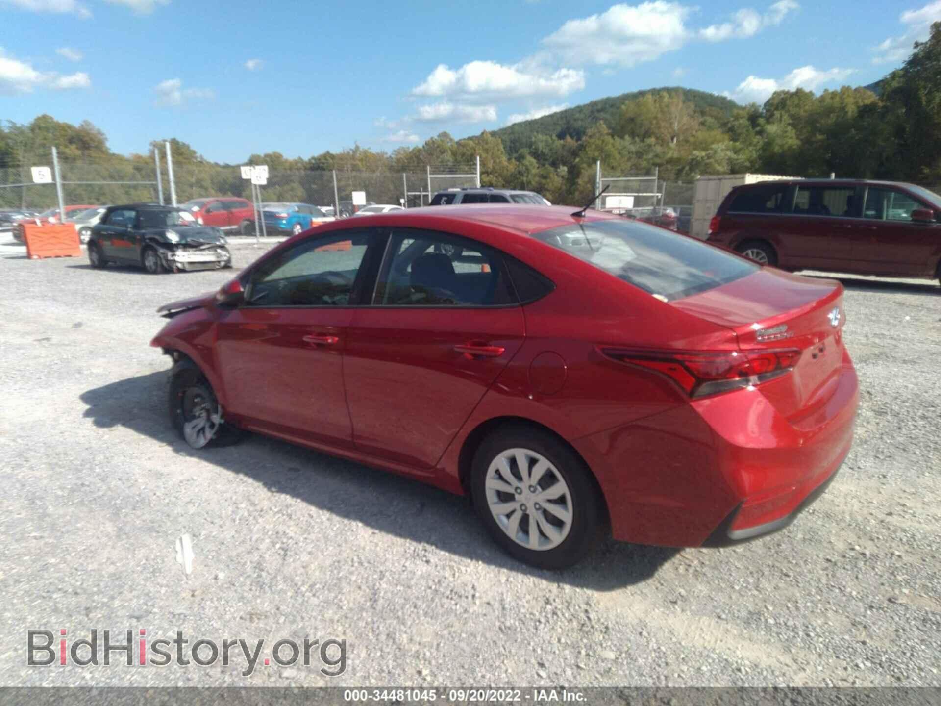 2022 HYUNDAI ACCENT - VIN: 3KPC24A65NE181919 - Фото 3