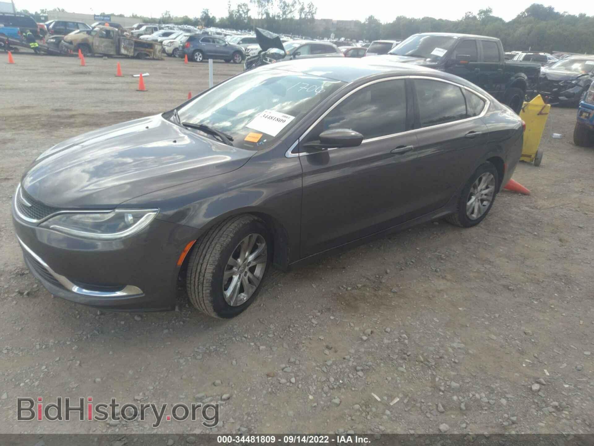 2016 CHRYSLER 200 - VIN: 1C3CCCAB4GN151706 - Фото 2