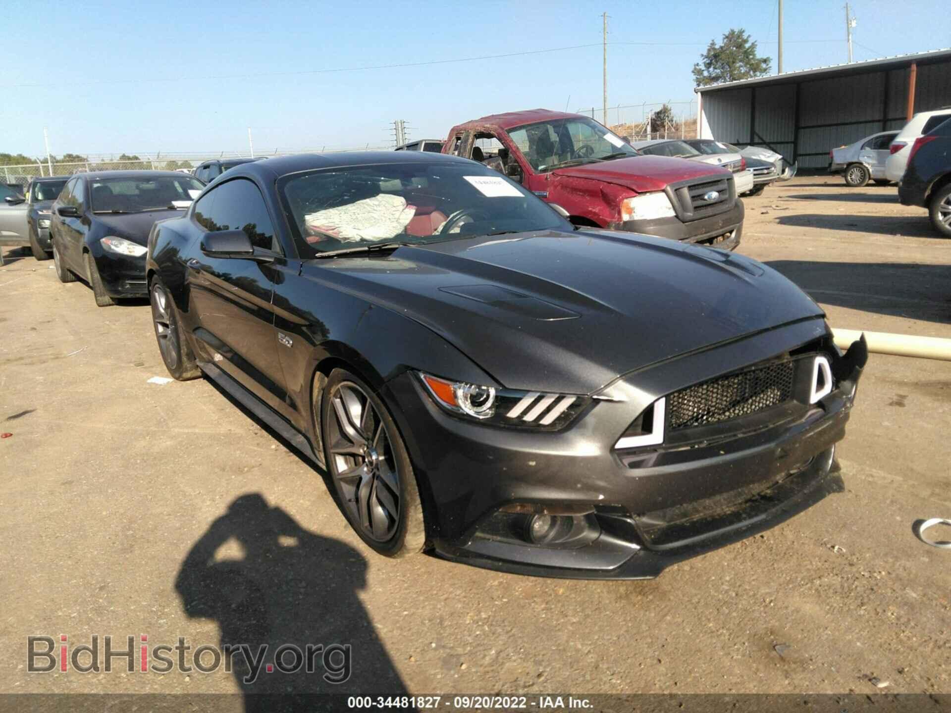 Фотография 1FA6P8CF6G5259261 - FORD MUSTANG 2016