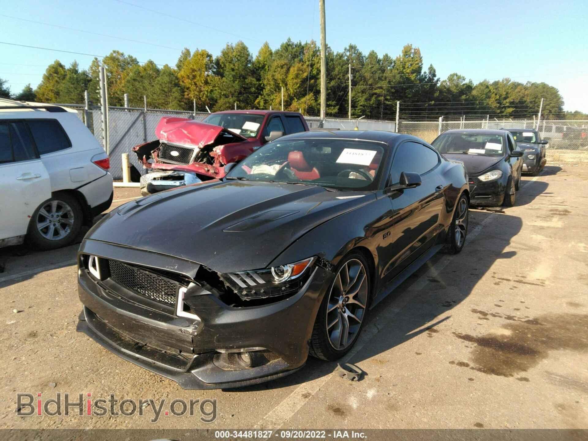 2016 FORD MUSTANG - VIN: 1FA6P8CF6G5259261 - Фото 2