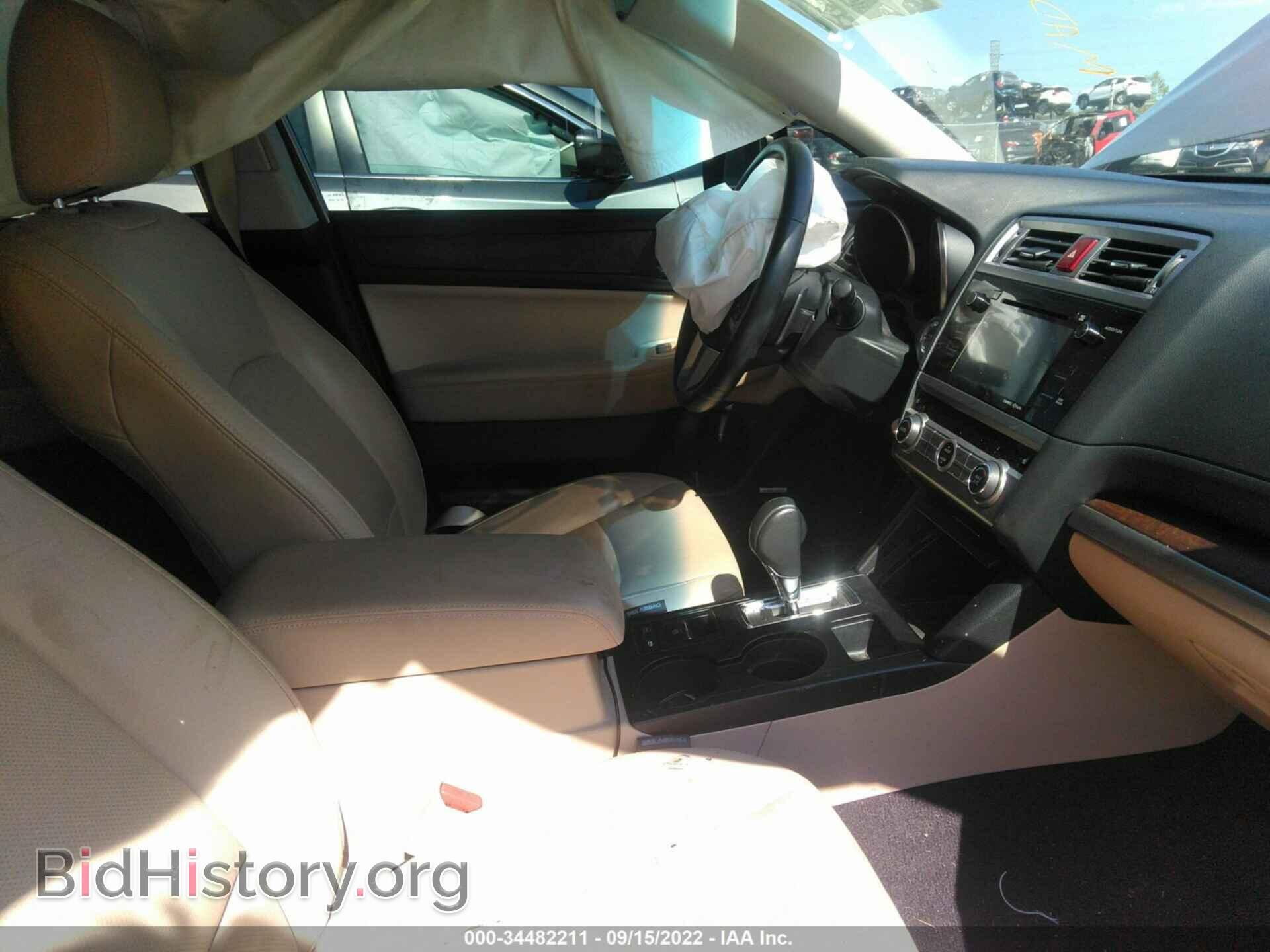 2016 SUBARU OUTBACK - VIN: 4S4BSALC2G3242744 - Photo 5