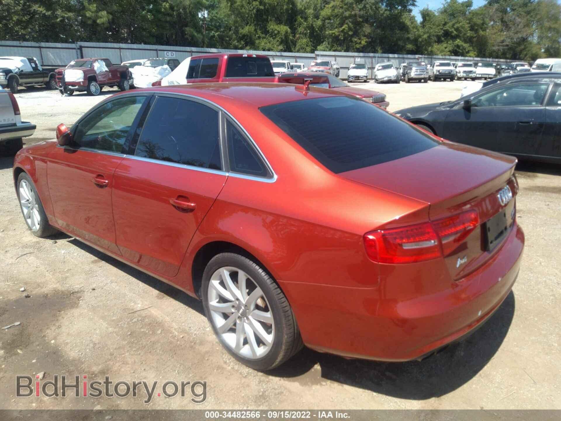 2013 AUDI A4 - VIN: WAUBFAFL6DN034450 - Фото 3