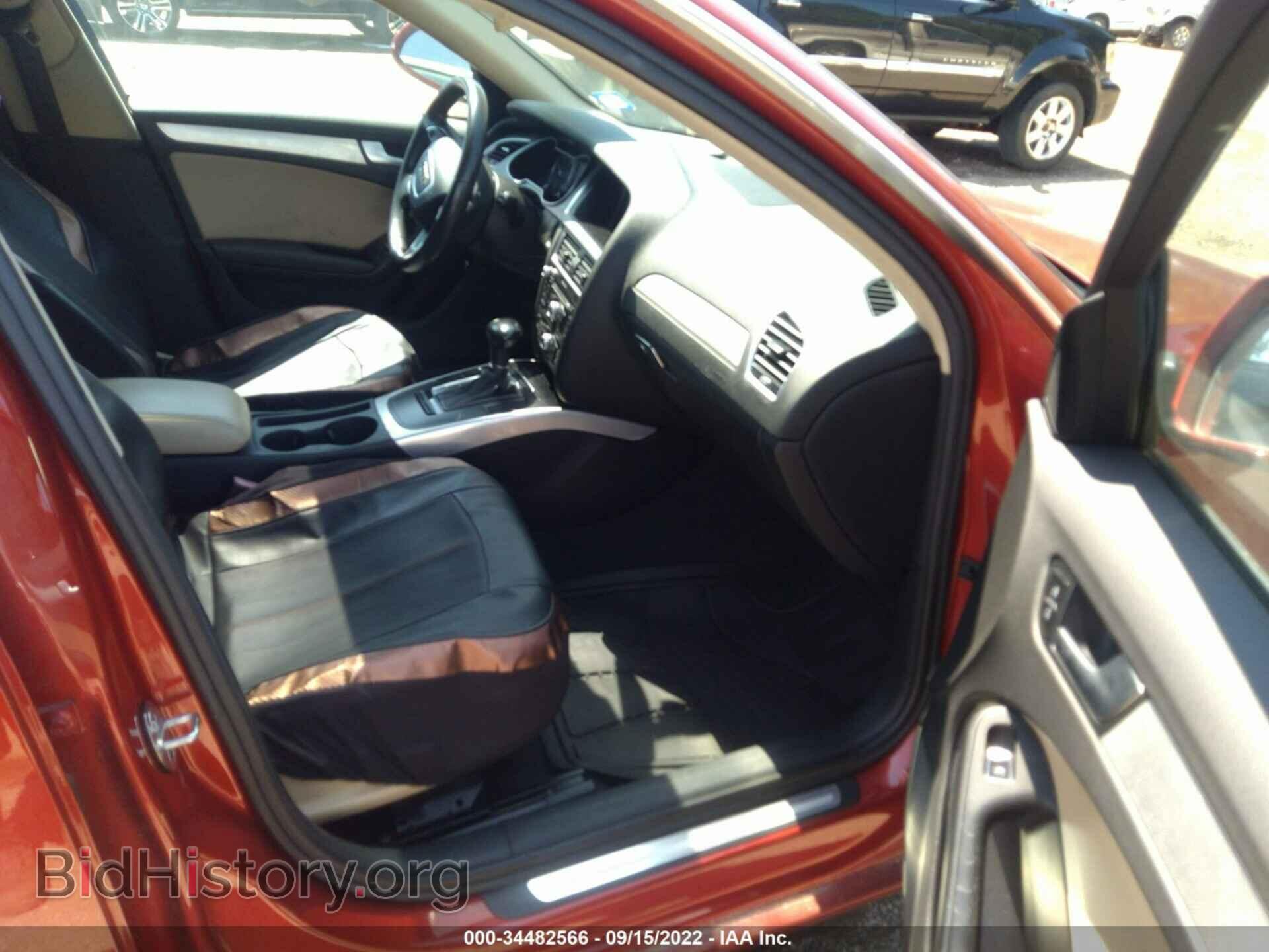 2013 AUDI A4 - VIN: WAUBFAFL6DN034450 - Фото 5