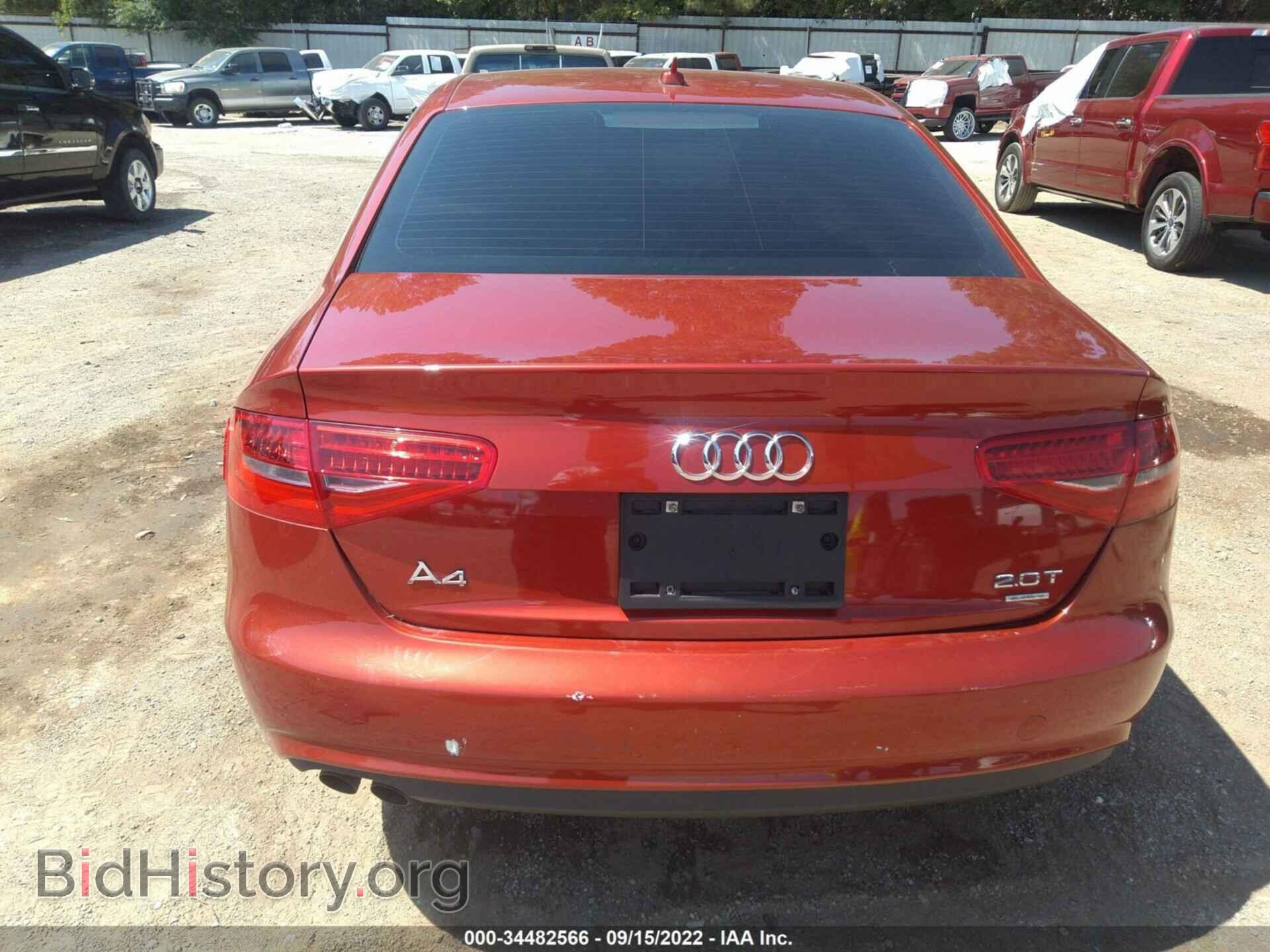 2013 AUDI A4 - VIN: WAUBFAFL6DN034450 - Фото 6