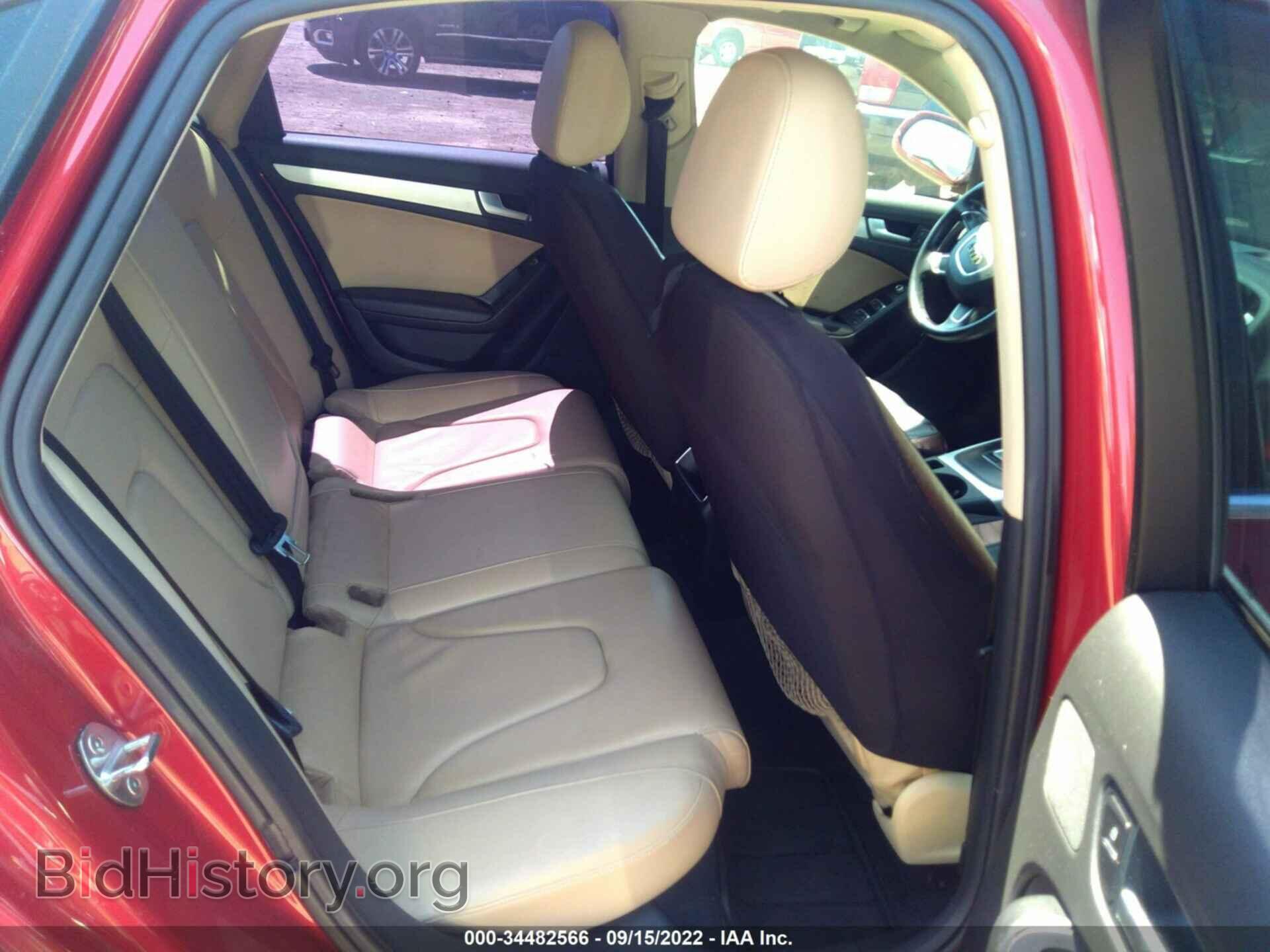 2013 AUDI A4 - VIN: WAUBFAFL6DN034450 - Фото 8