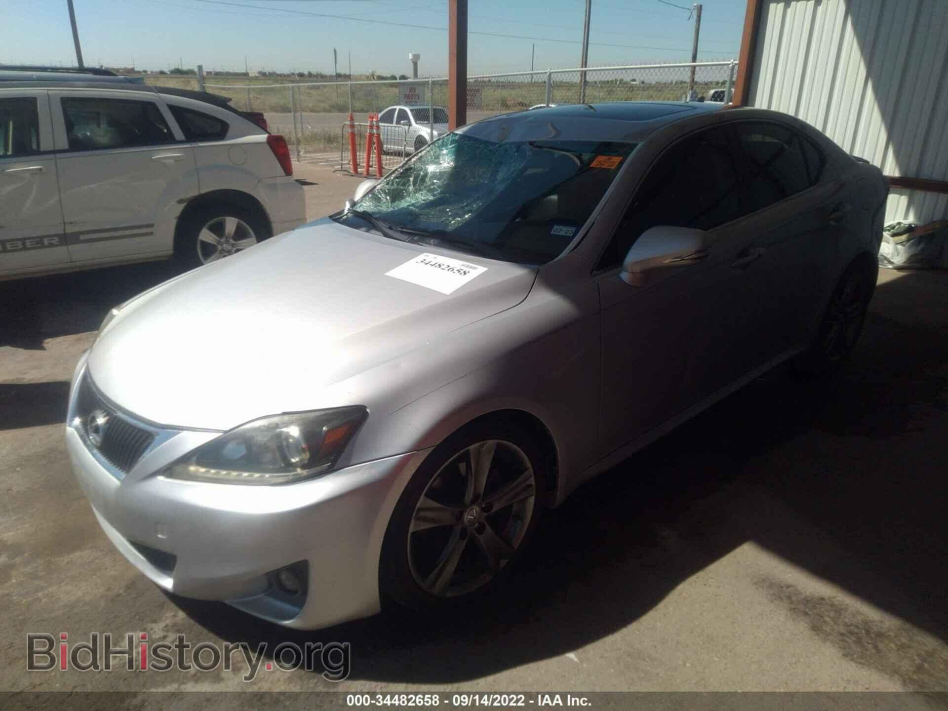 2011 LEXUS IS 250 - VIN: JTHBF5C23B5149525 - Фото 2