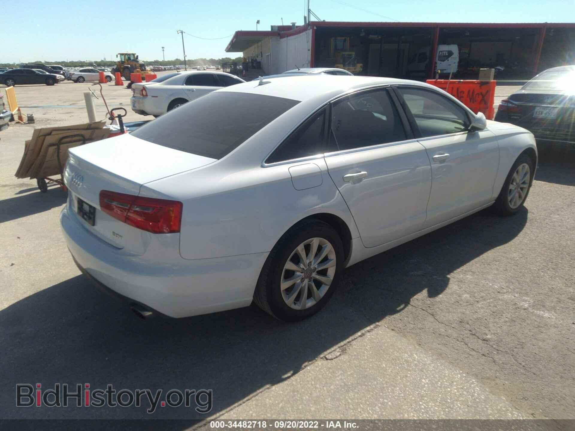2012 AUDI A6 - VIN: WAUCFAFC4CN082063 - Фото 4