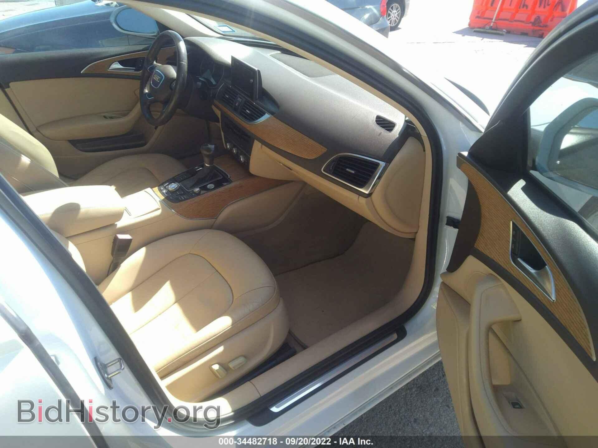 2012 AUDI A6 - VIN: WAUCFAFC4CN082063 - Фото 5