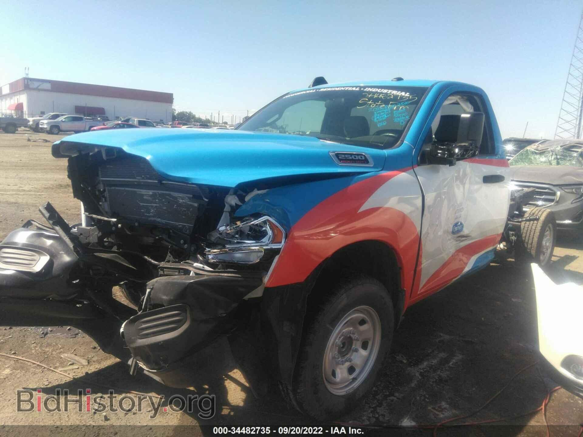 2022 RAM 2500 - VIN: 3C6MR4AJ2NG238870 - Фото 2