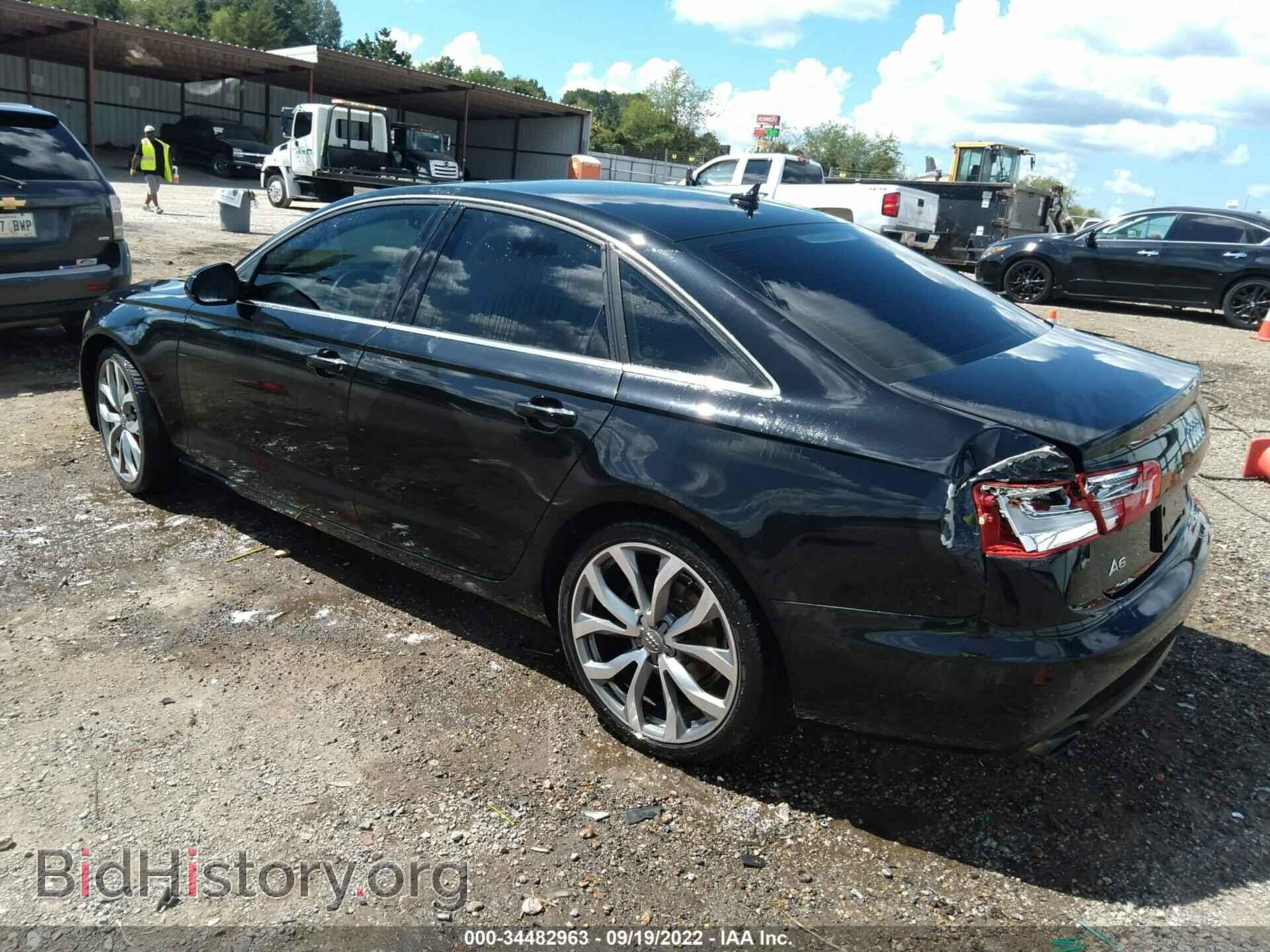 2013 AUDI A6 - VIN: WAUGFAFC1DN086476 - Фото 3