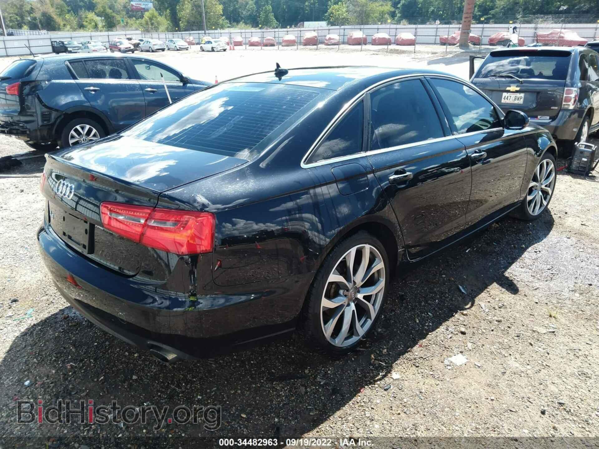 2013 AUDI A6 - VIN: WAUGFAFC1DN086476 - Фото 4