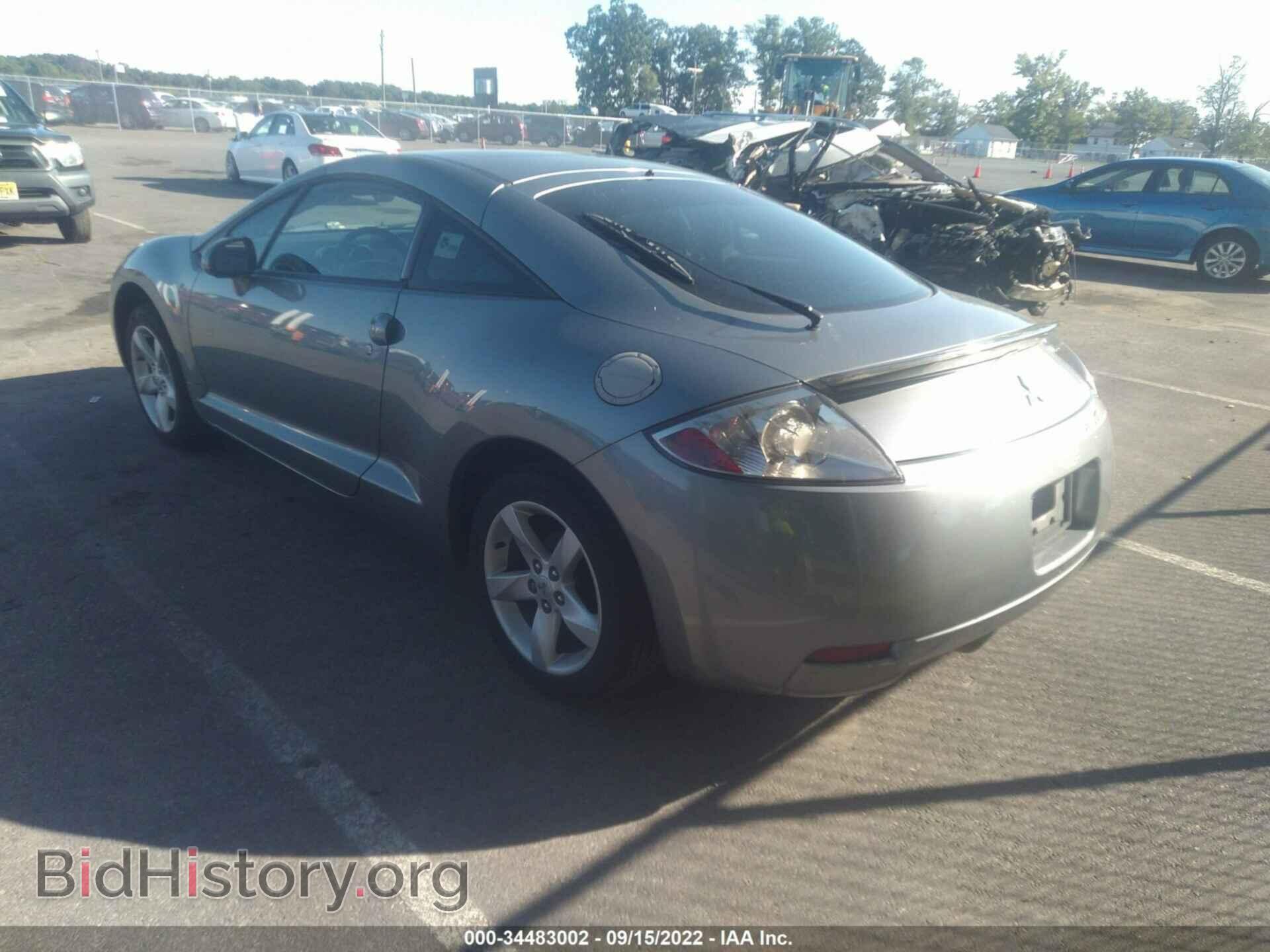 2007 MITSUBISHI ECLIPSE - VIN: 4A3AK24F17E007901 - Фото 3